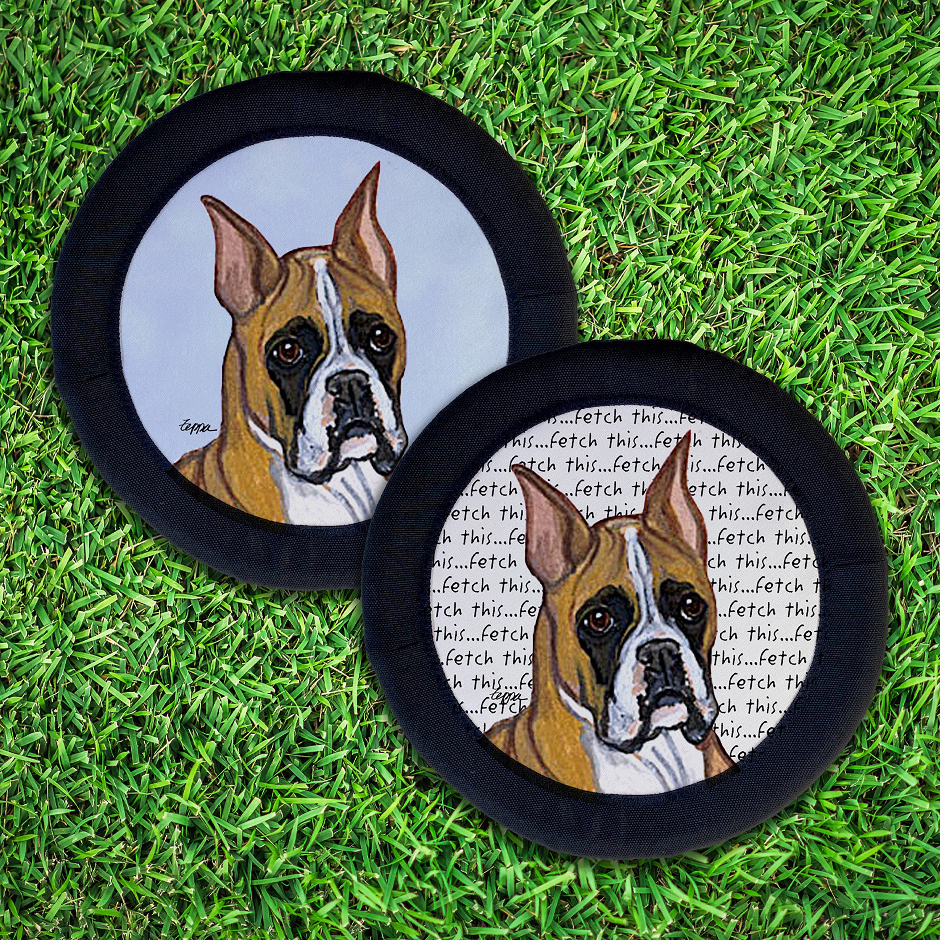 Boxer Lying FotoFrisby