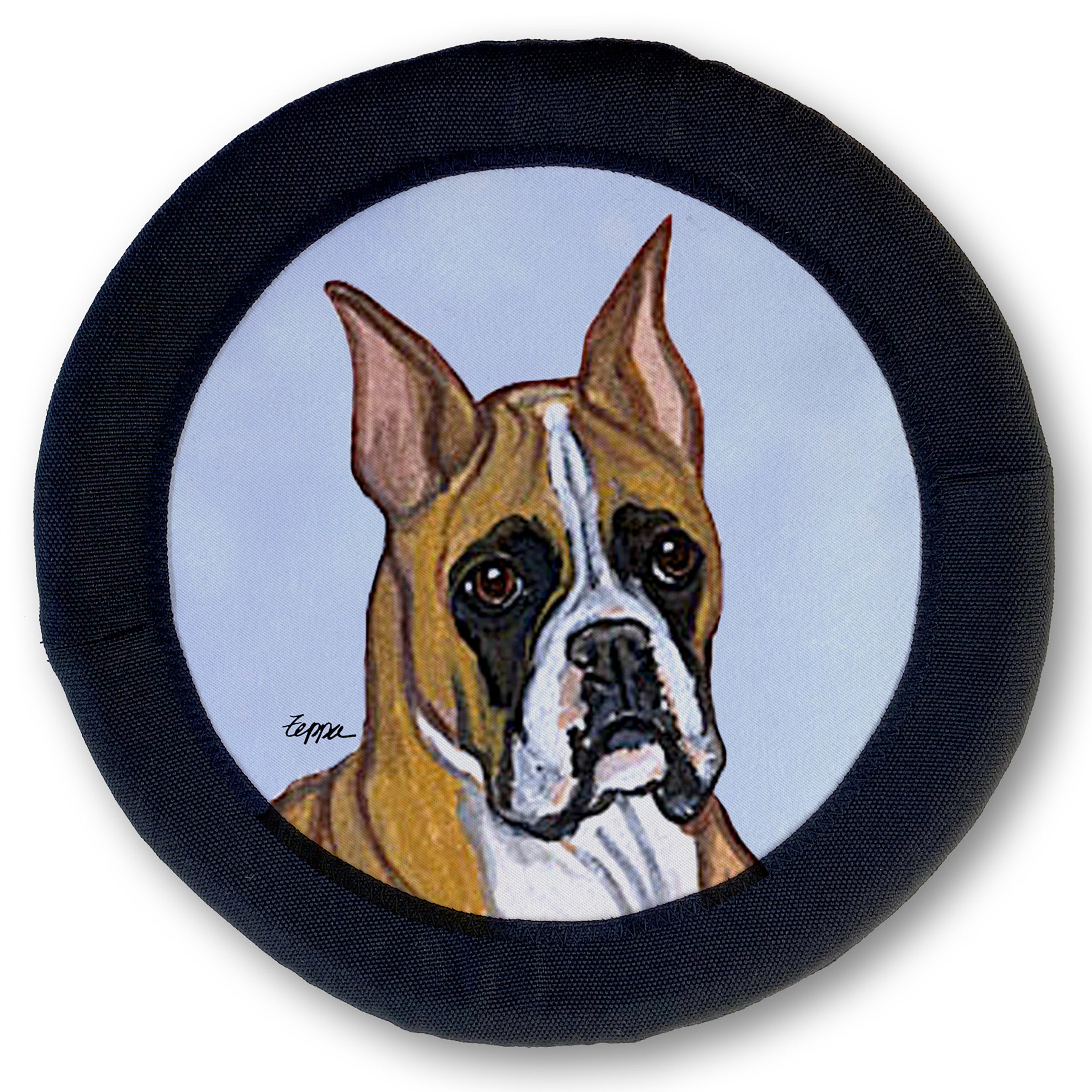 Boxer Lying FotoFrisby