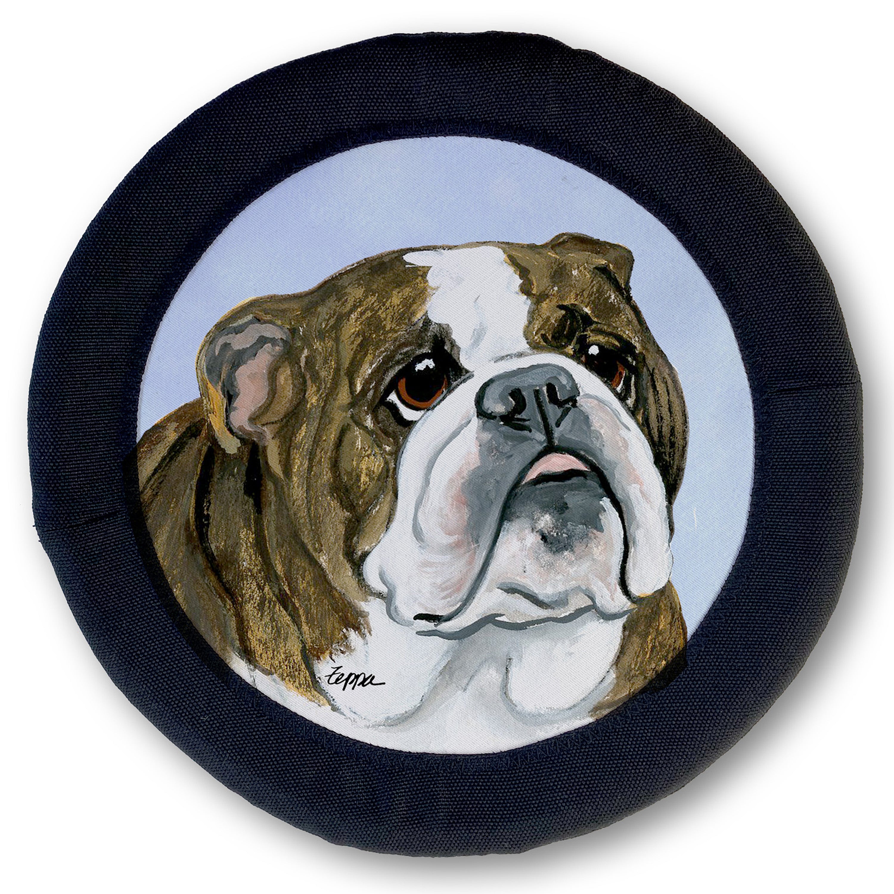 English Bulldog FotoFrisby