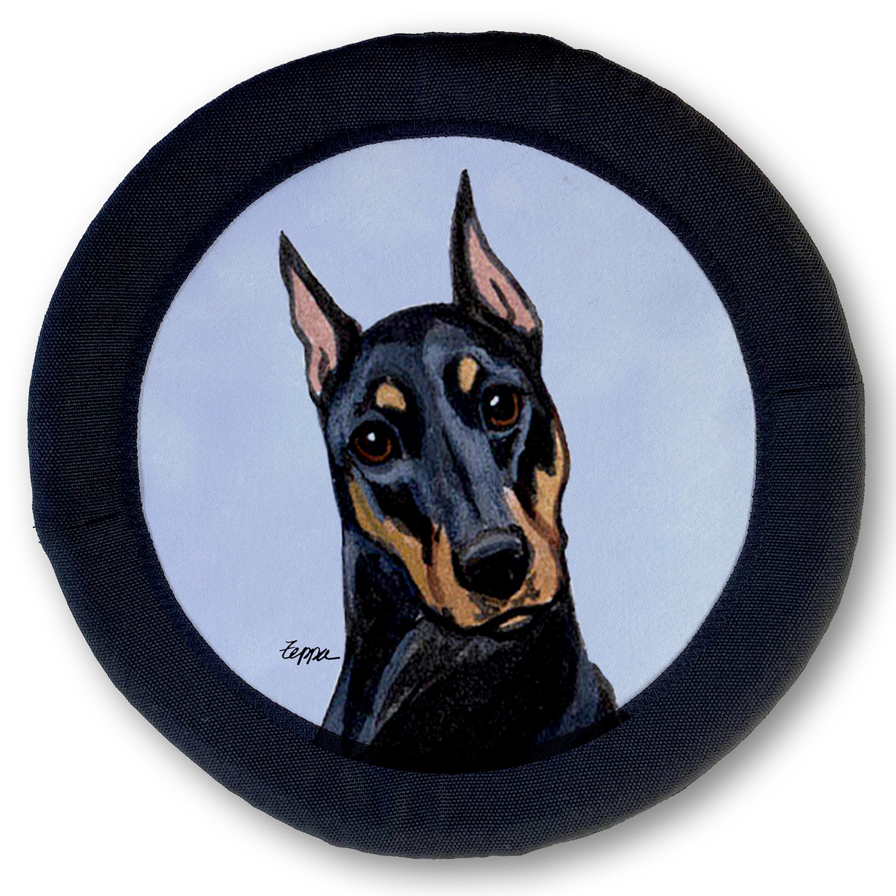 Doberman Pincher FotoFrisby