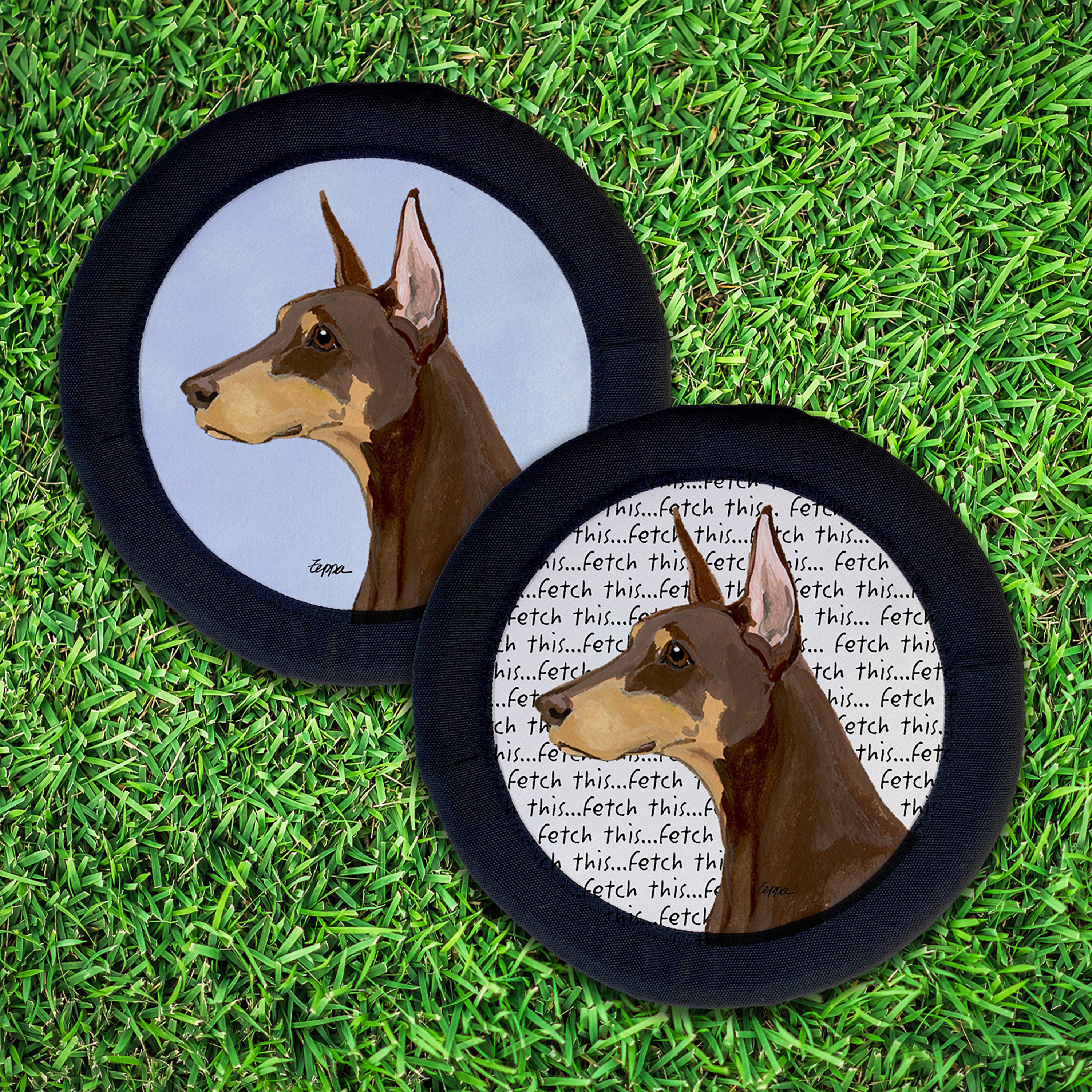 Doberman Pincher FotoFrisby