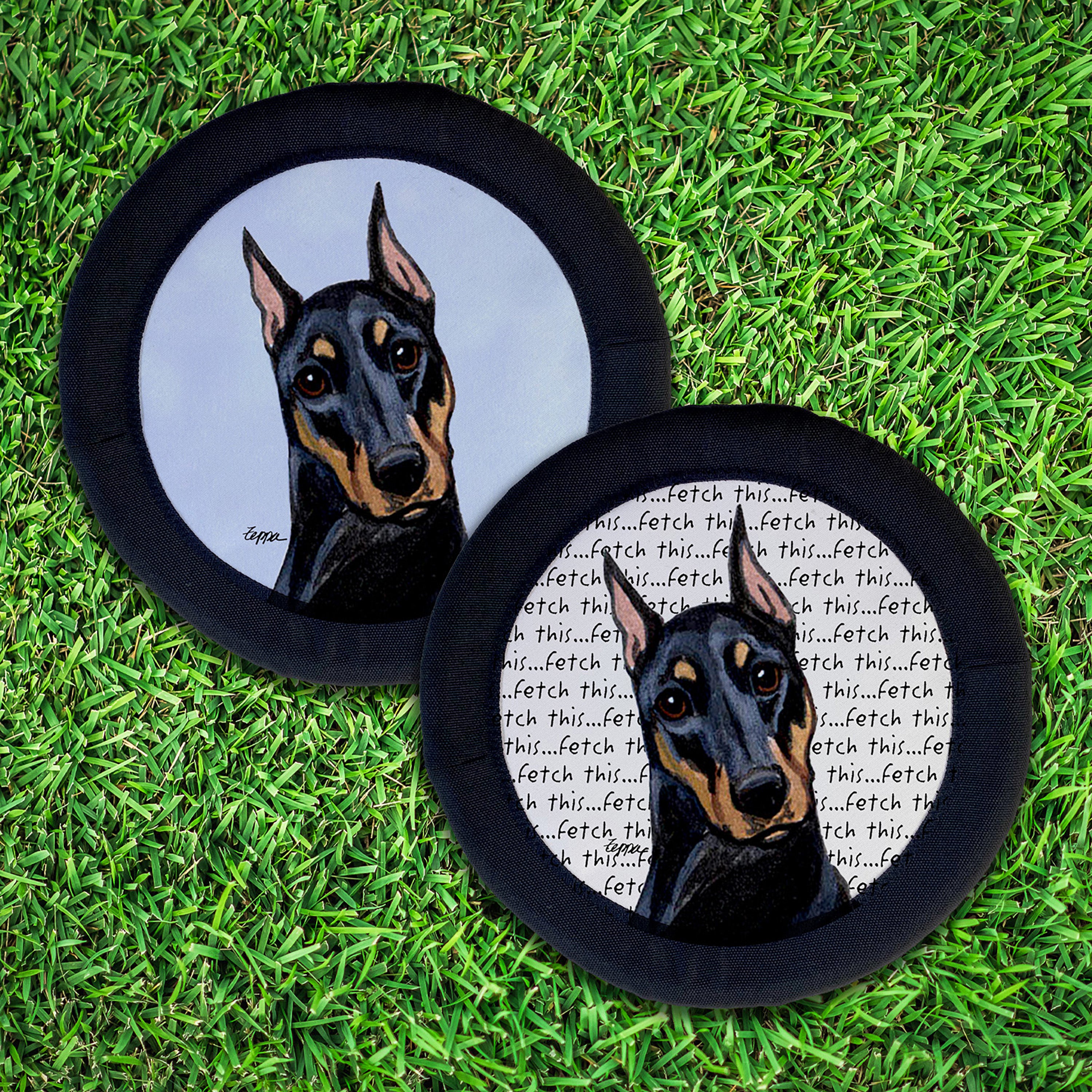 Doberman Pincher FotoFrisby
