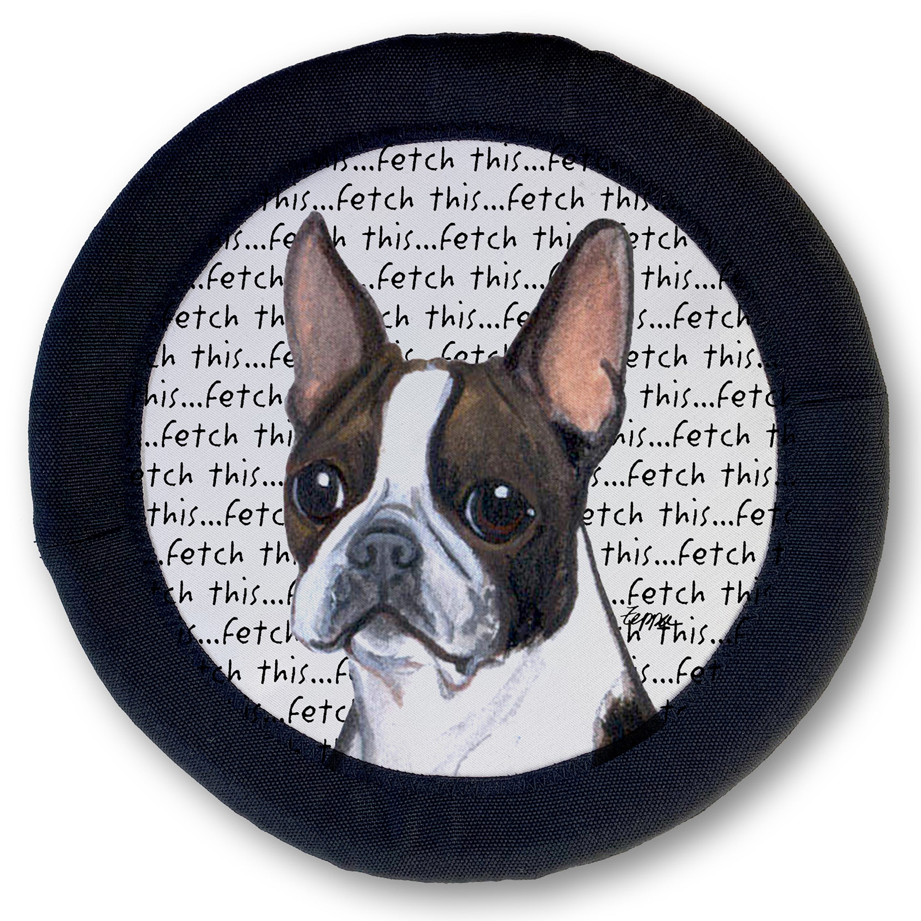 Boston Terrier FotoFrisby