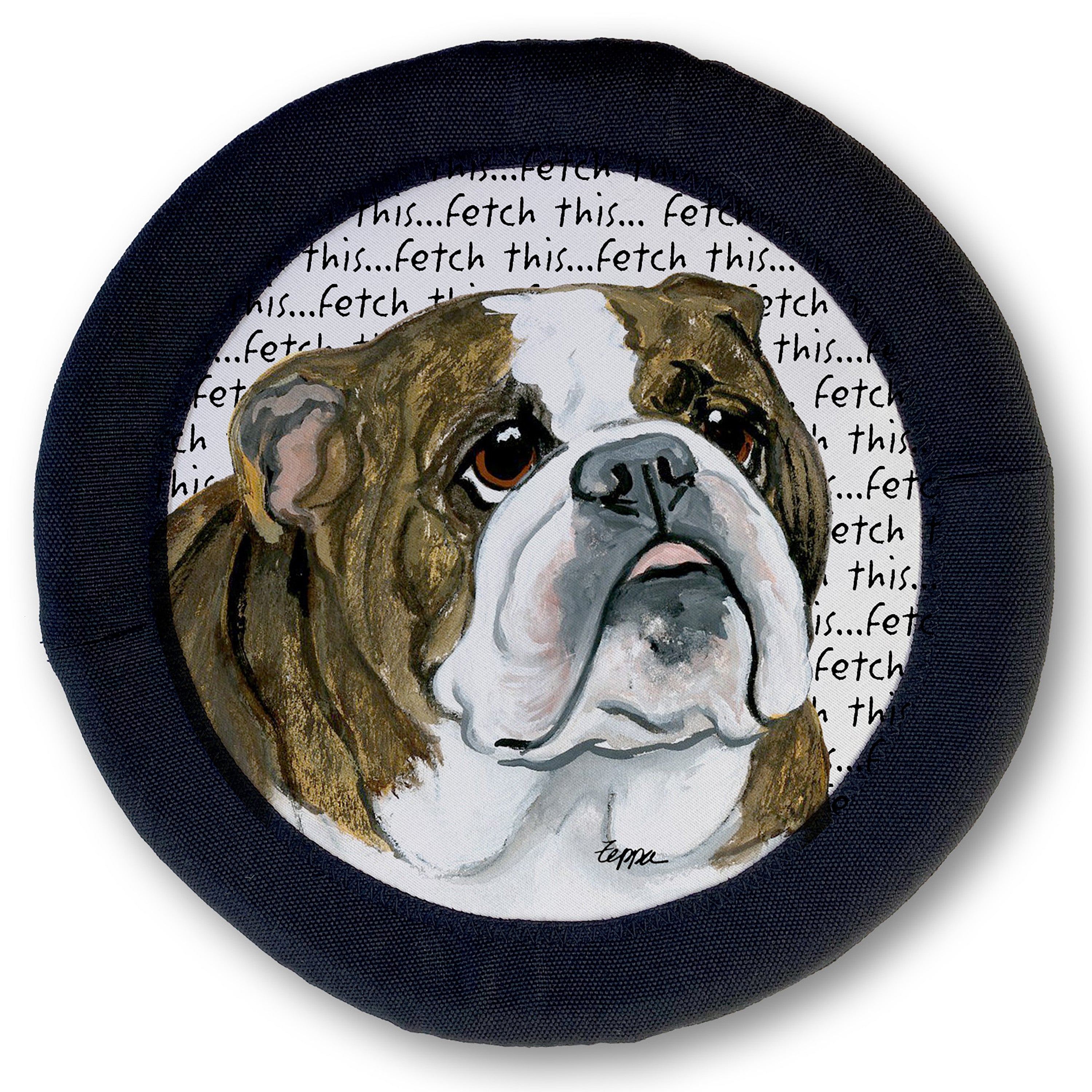 English Bulldog FotoFrisby