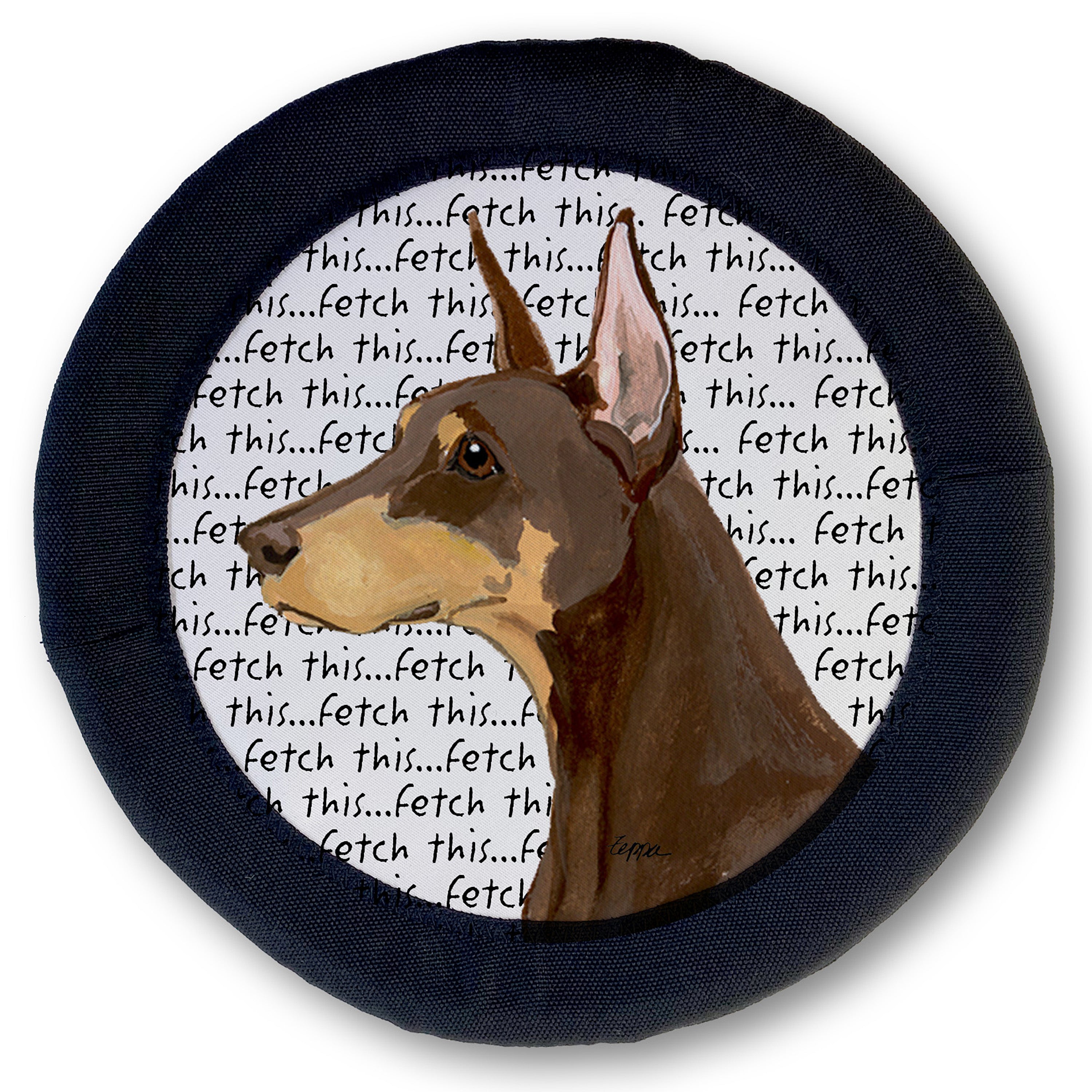 Doberman Pincher FotoFrisby