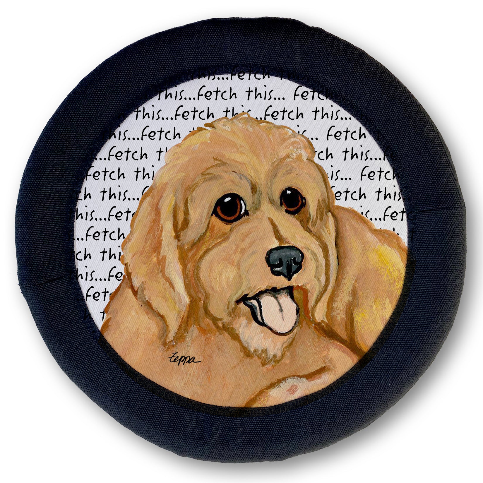 Golden-Labra Doodle FotoFrisby
