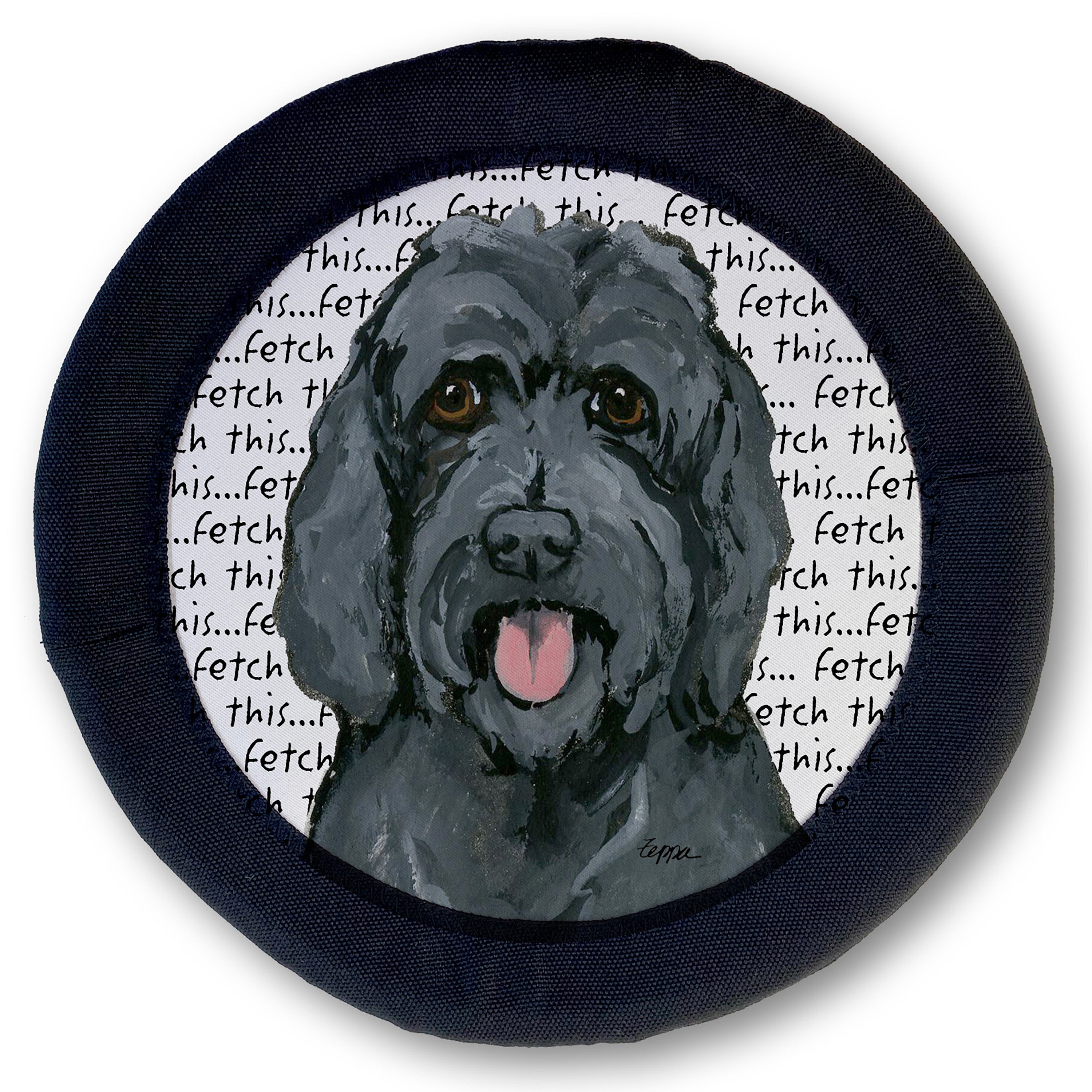 Golden-Labra Doodle FotoFrisby