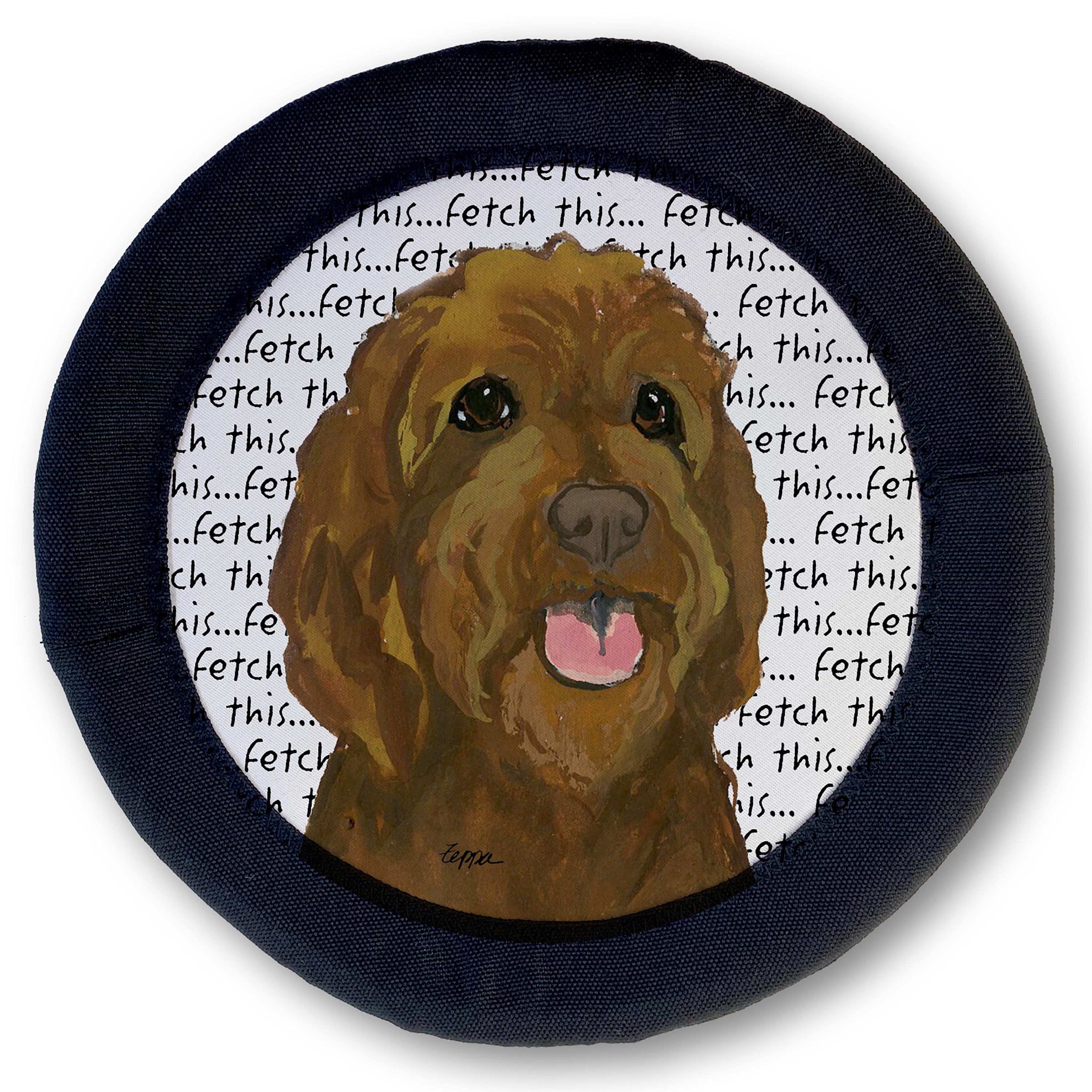 Golden-Labra Doodle FotoFrisby