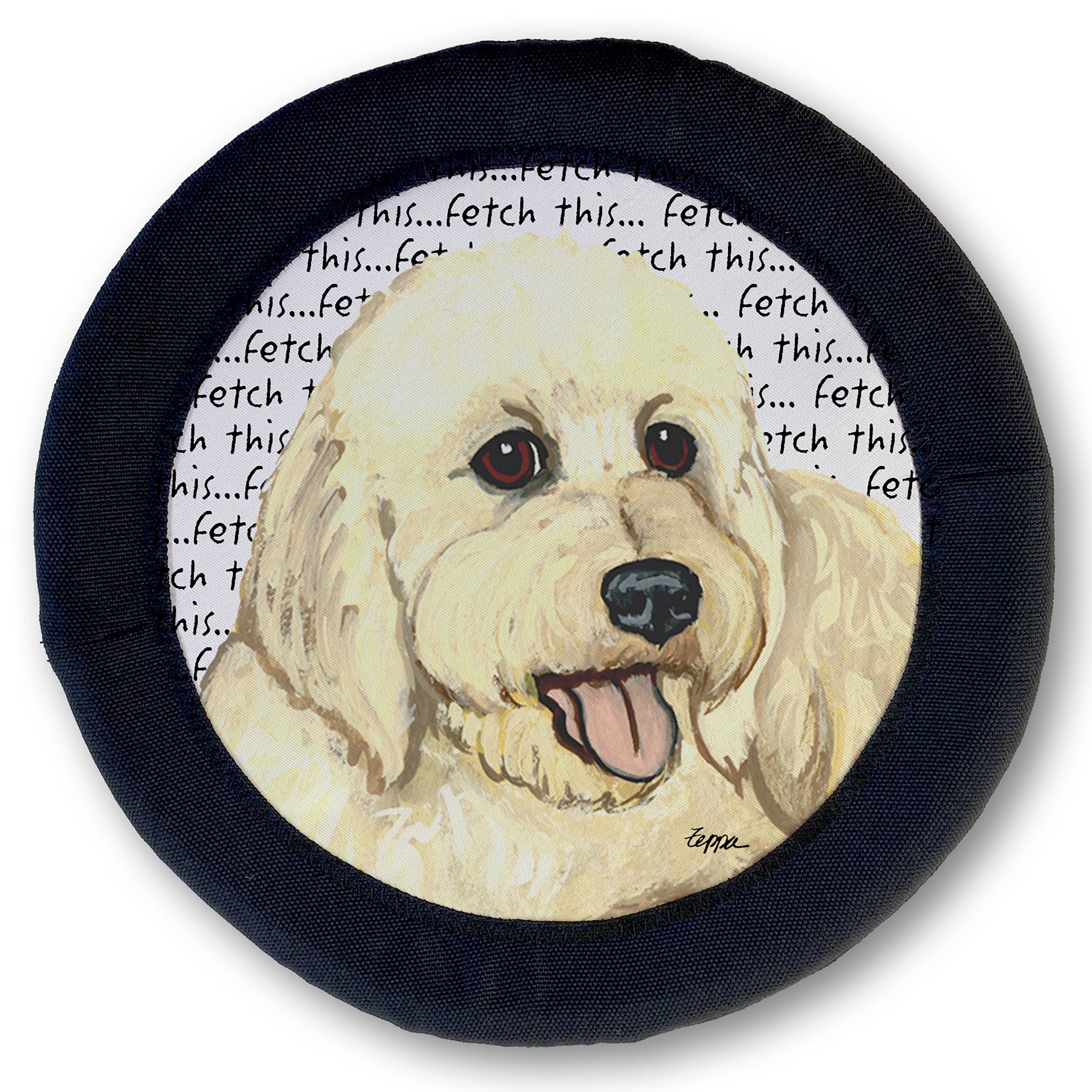 Golden-Labra Doodle FotoFrisby