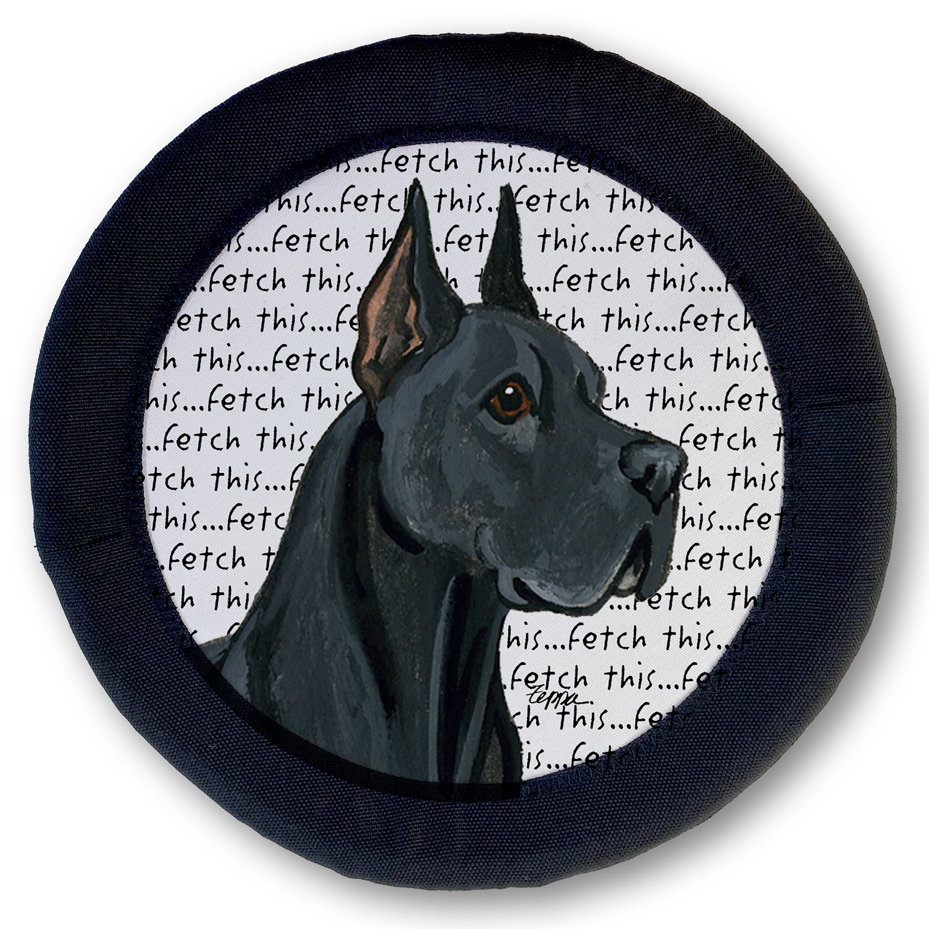 Great Dane FotoFrisby