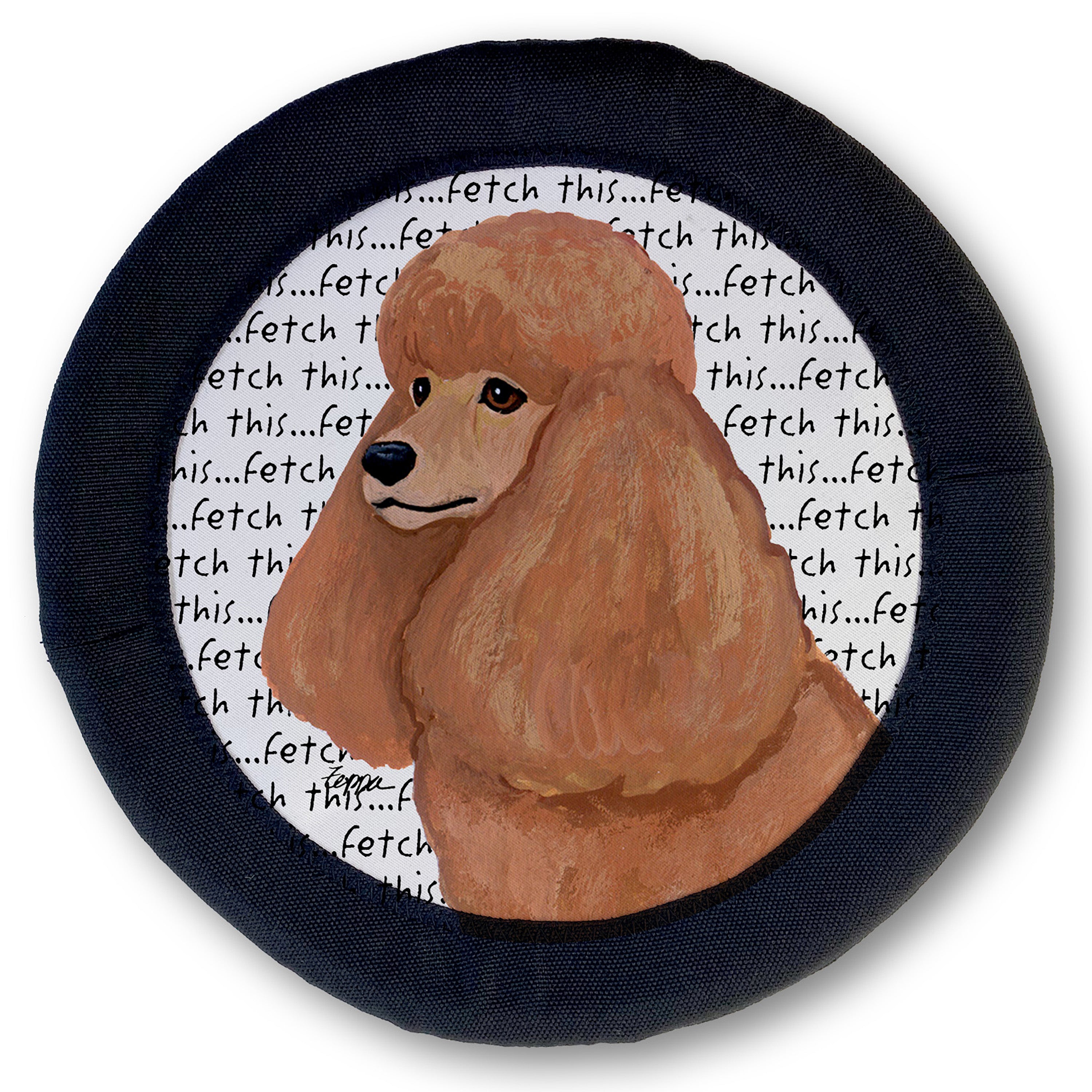 Poodle FotoFrisby