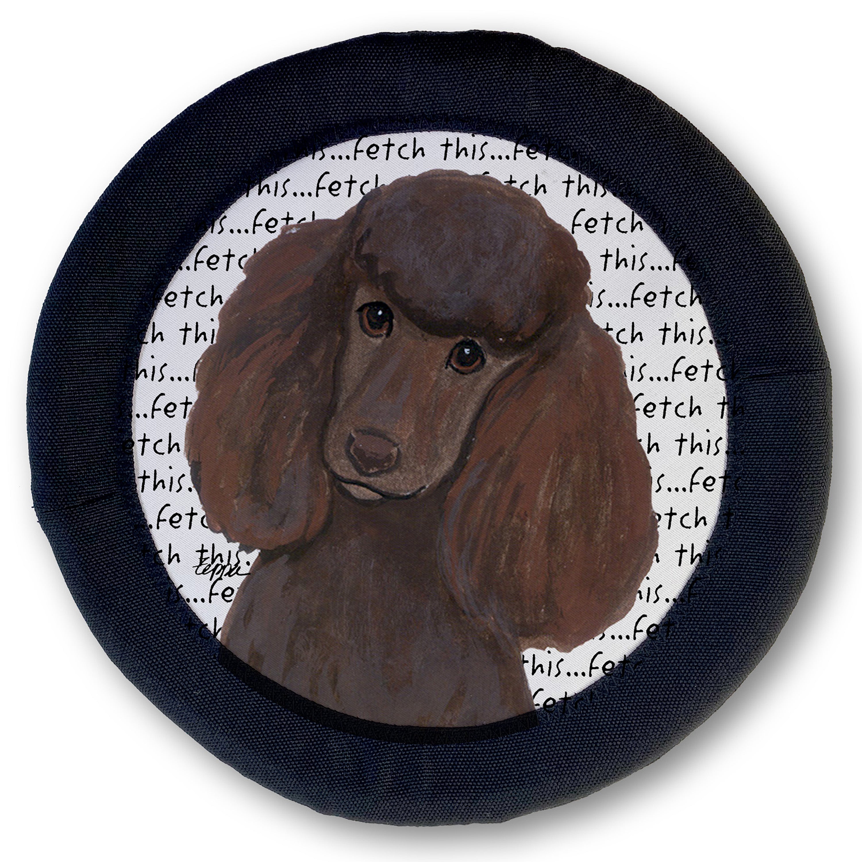 Poodle FotoFrisby