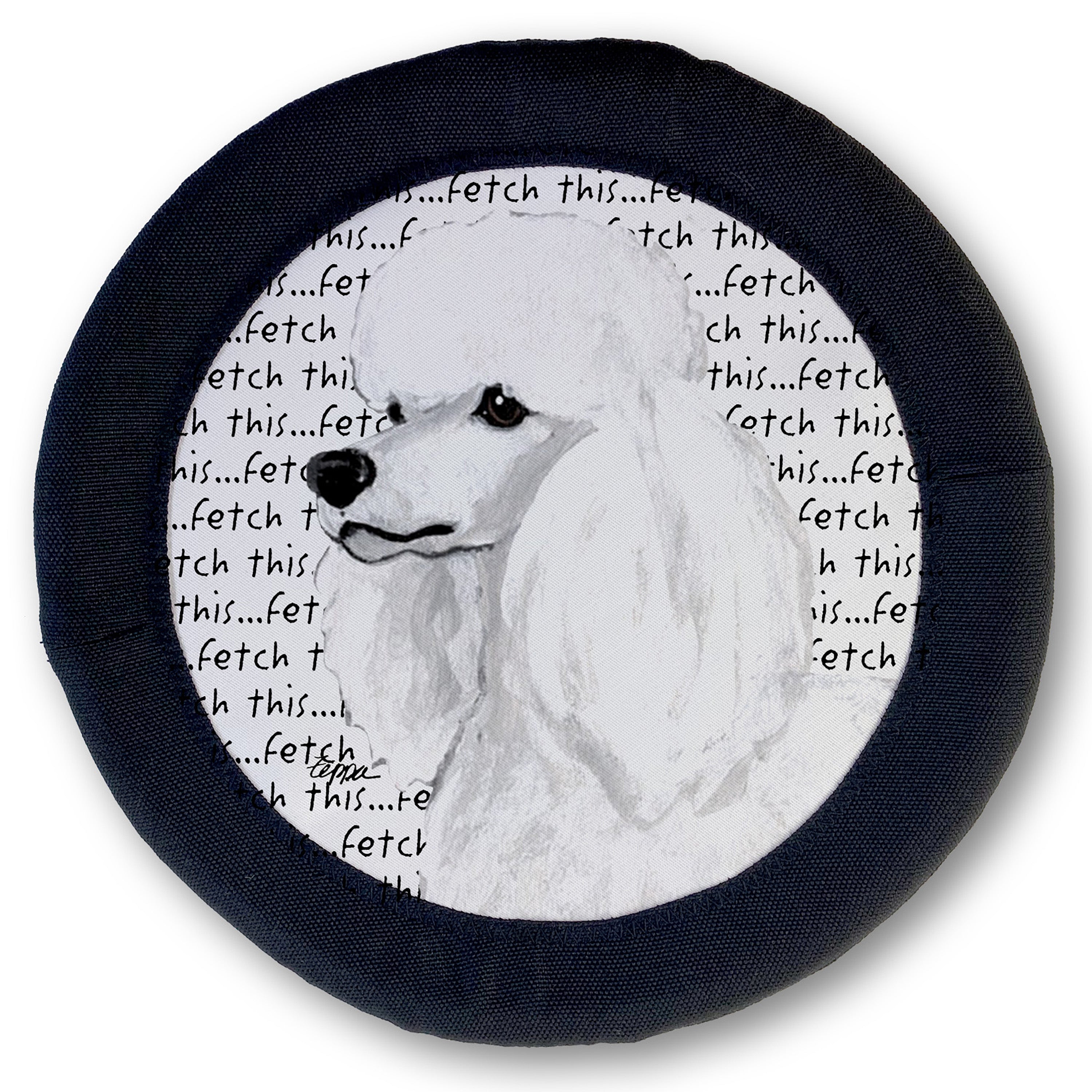 Poodle FotoFrisby