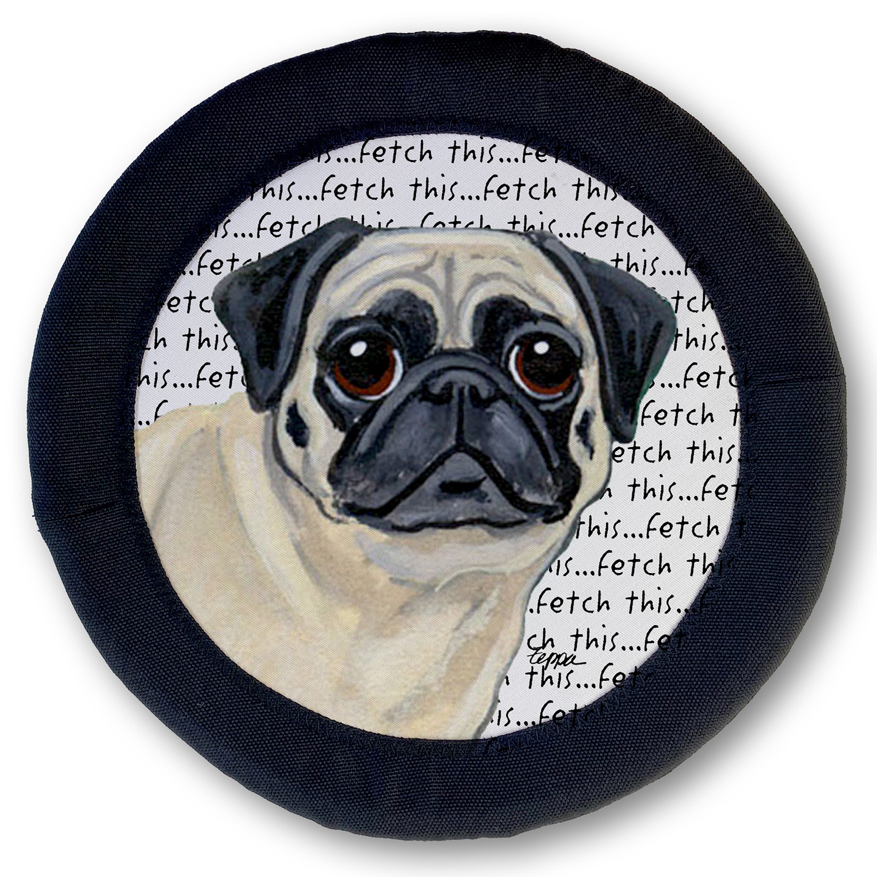 Pug FotoFrisby