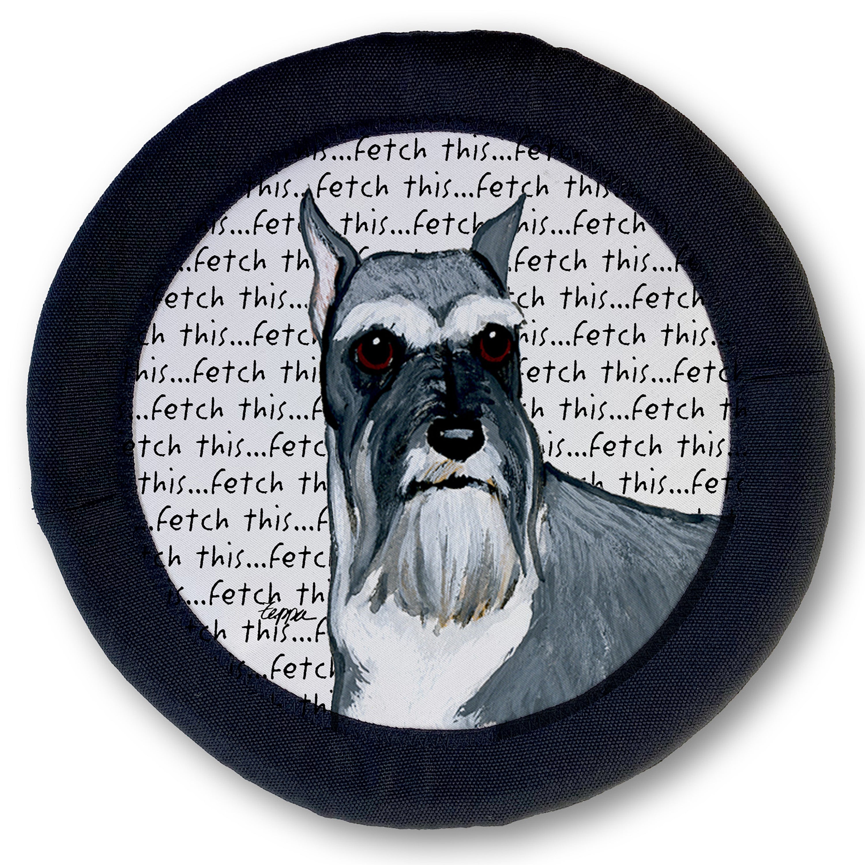 Schnauzer FotoFrisby