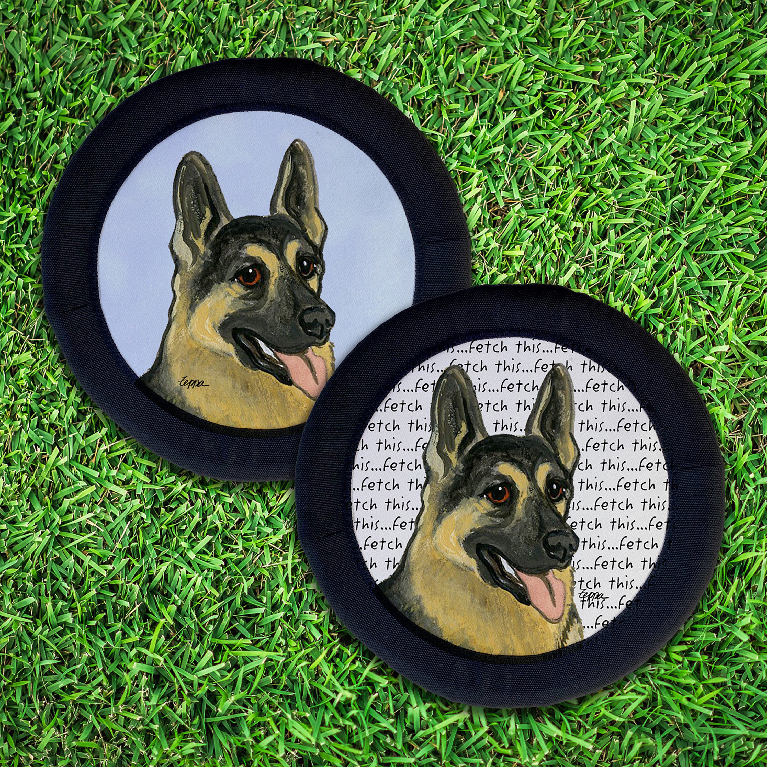 German Shepherd FotoFrisby