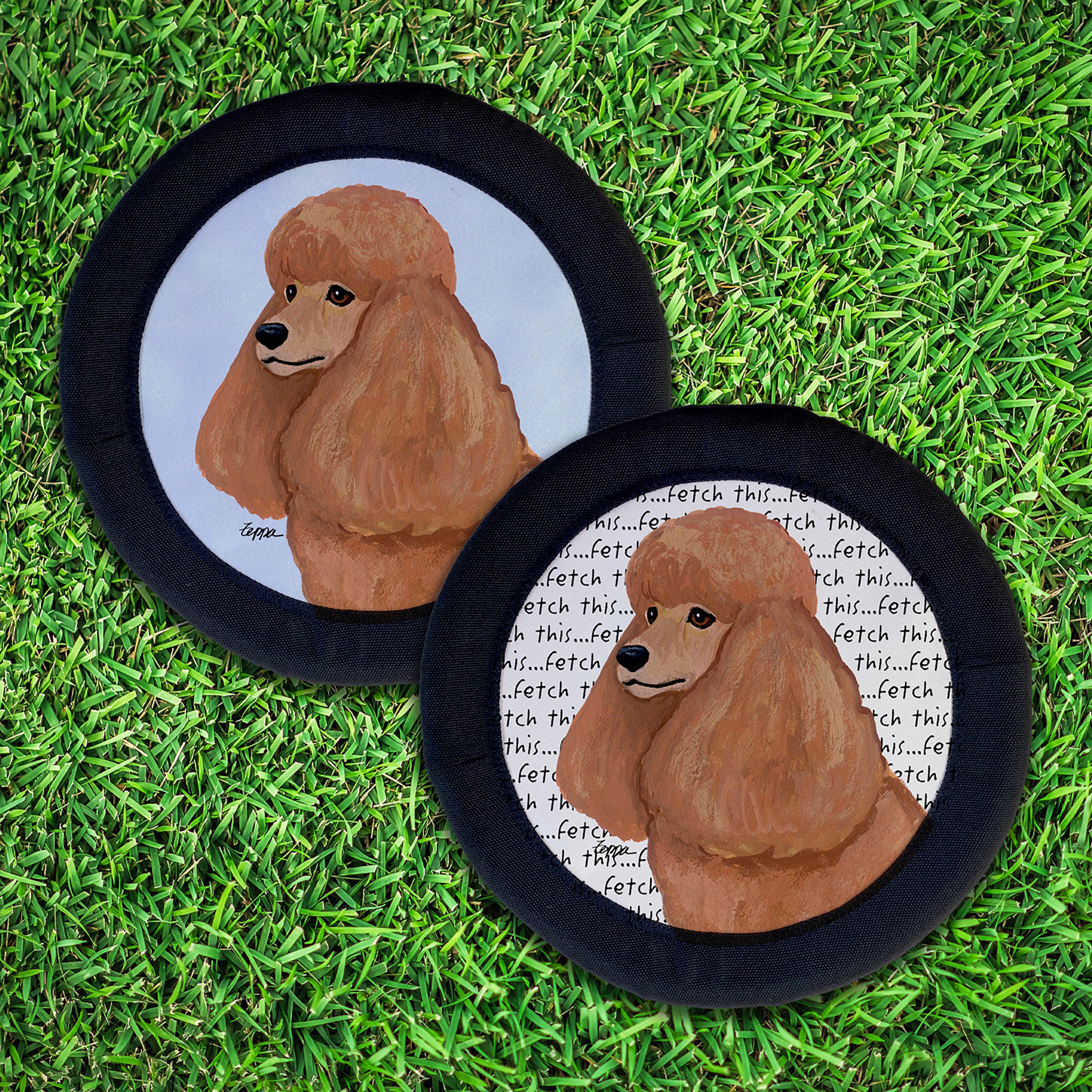 Poodle FotoFrisby