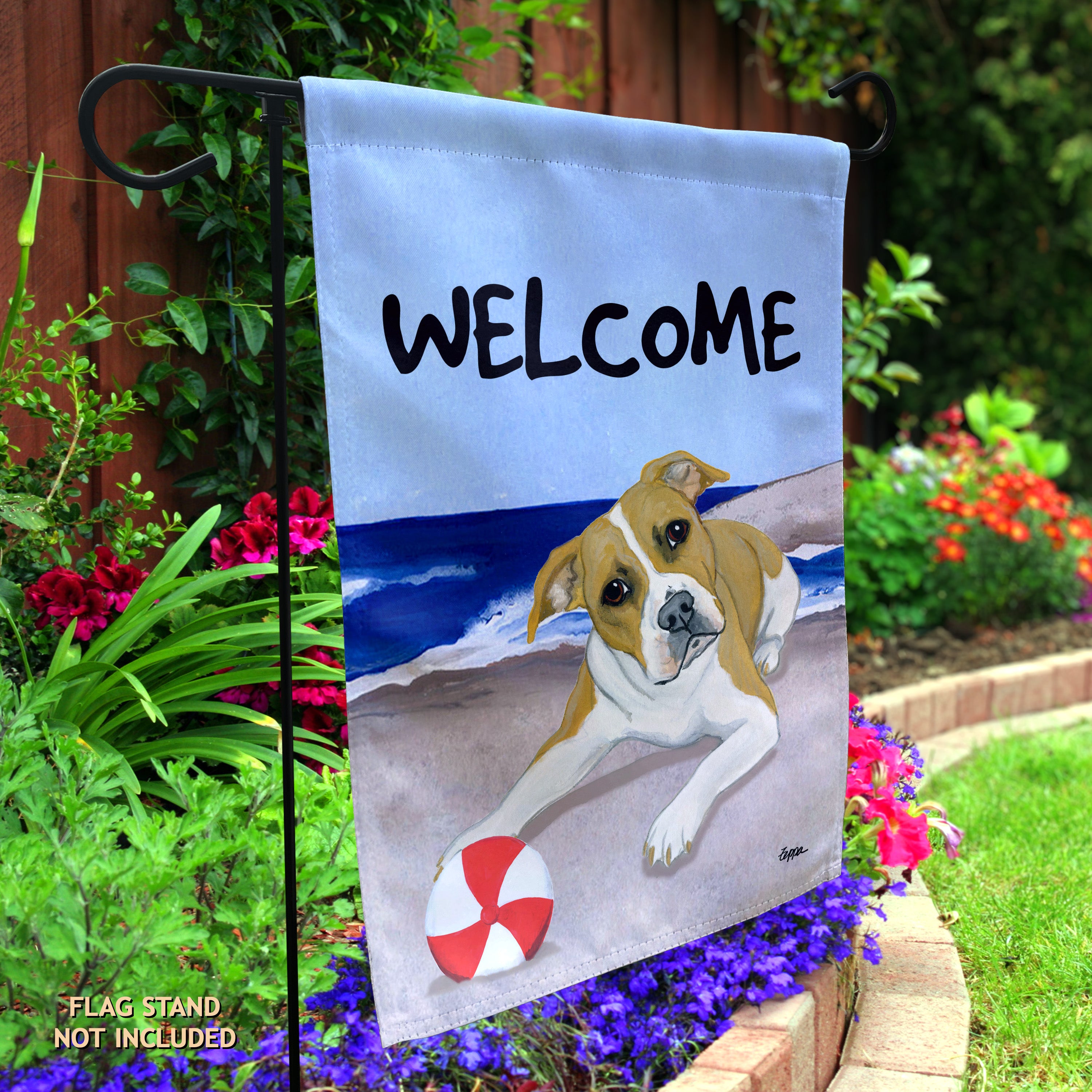American Pit Bull Garden Flag