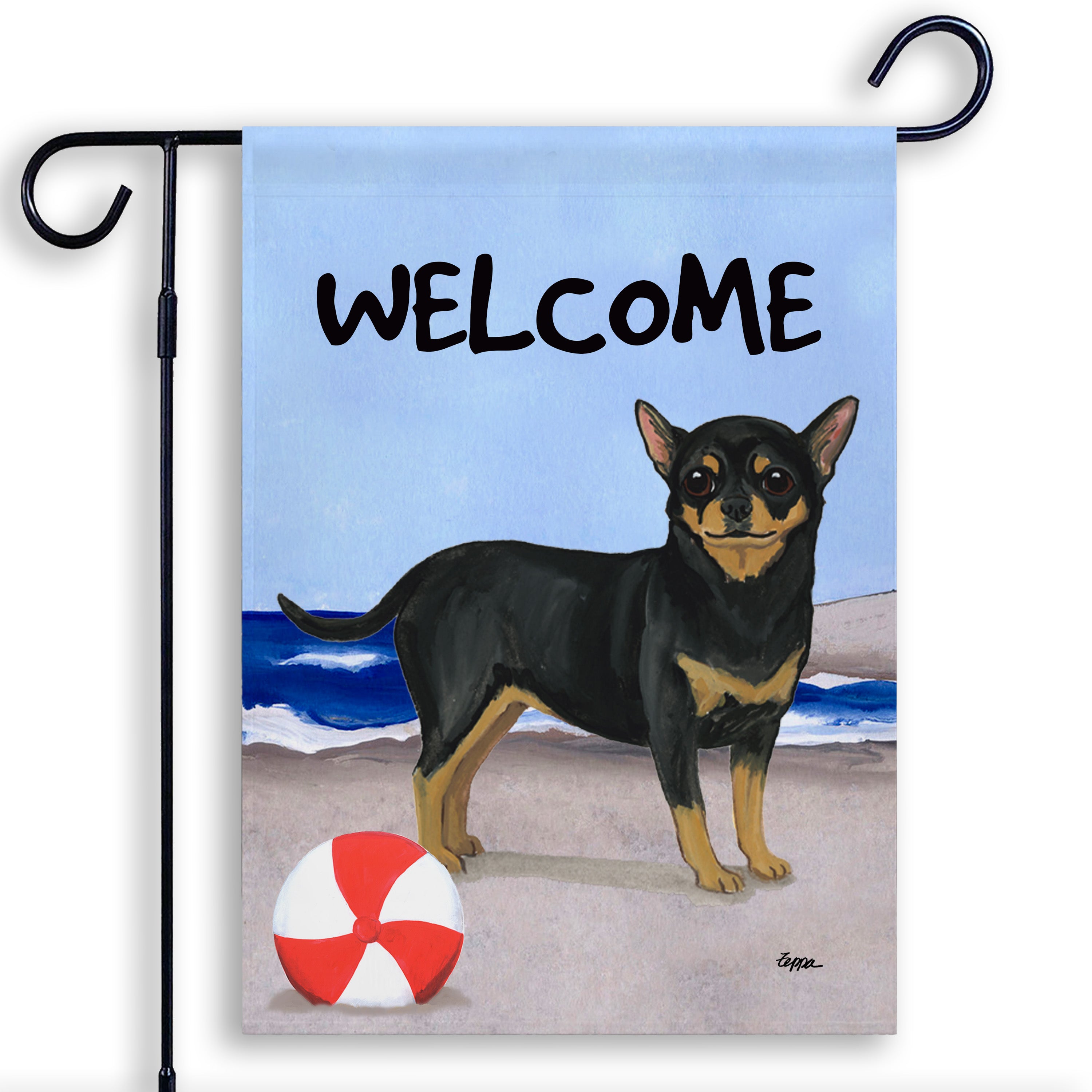 Chihuahua Garden Flag