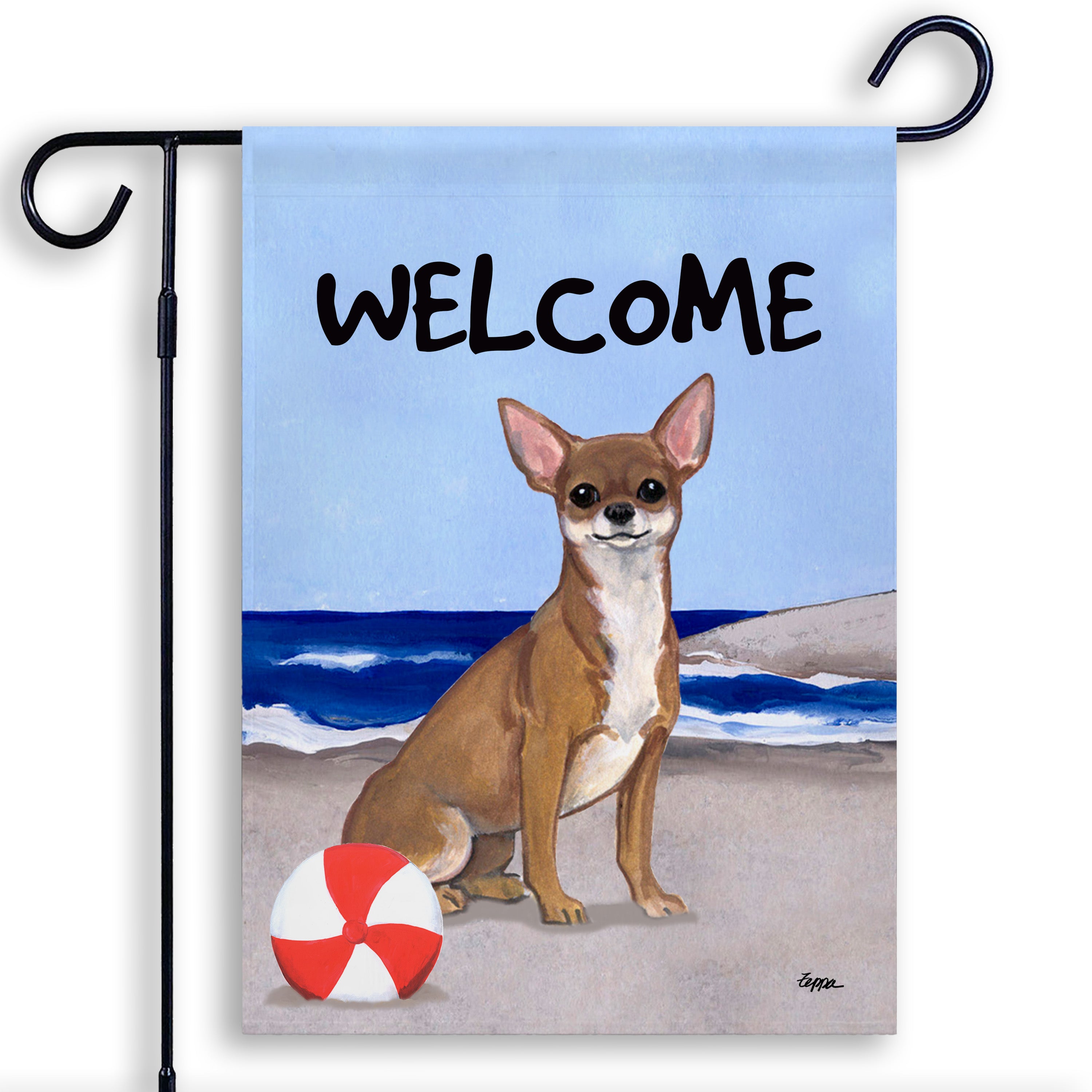 Chihuahua Garden Flag