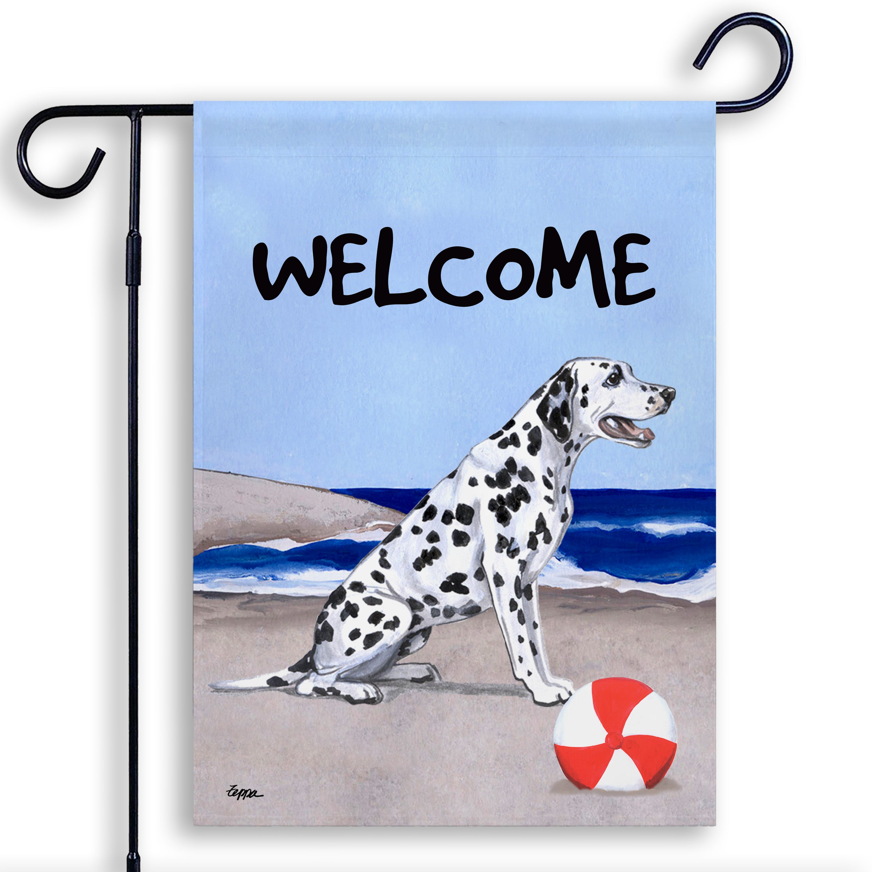 Dalmatian Garden Flag