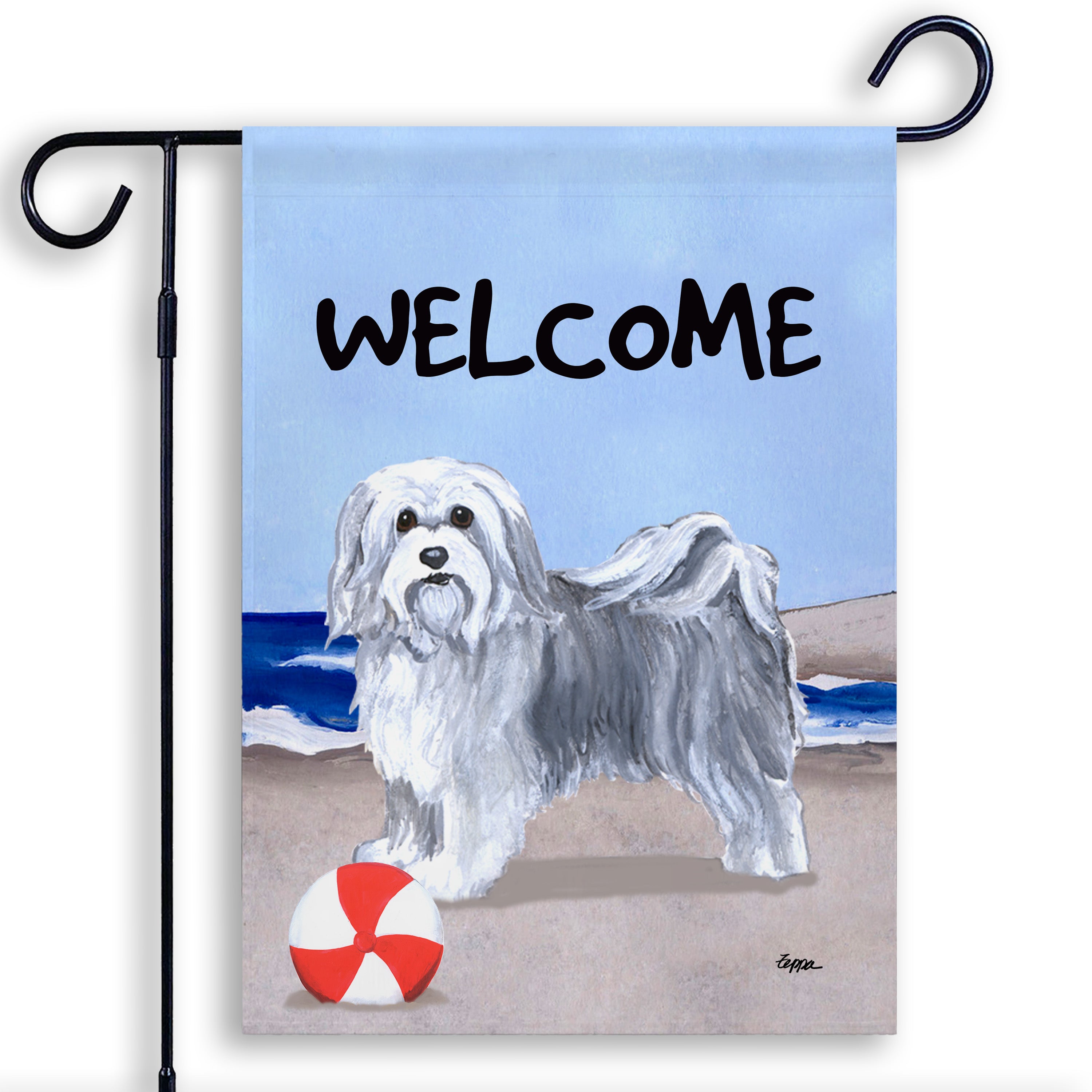 Havanese Garden Flag