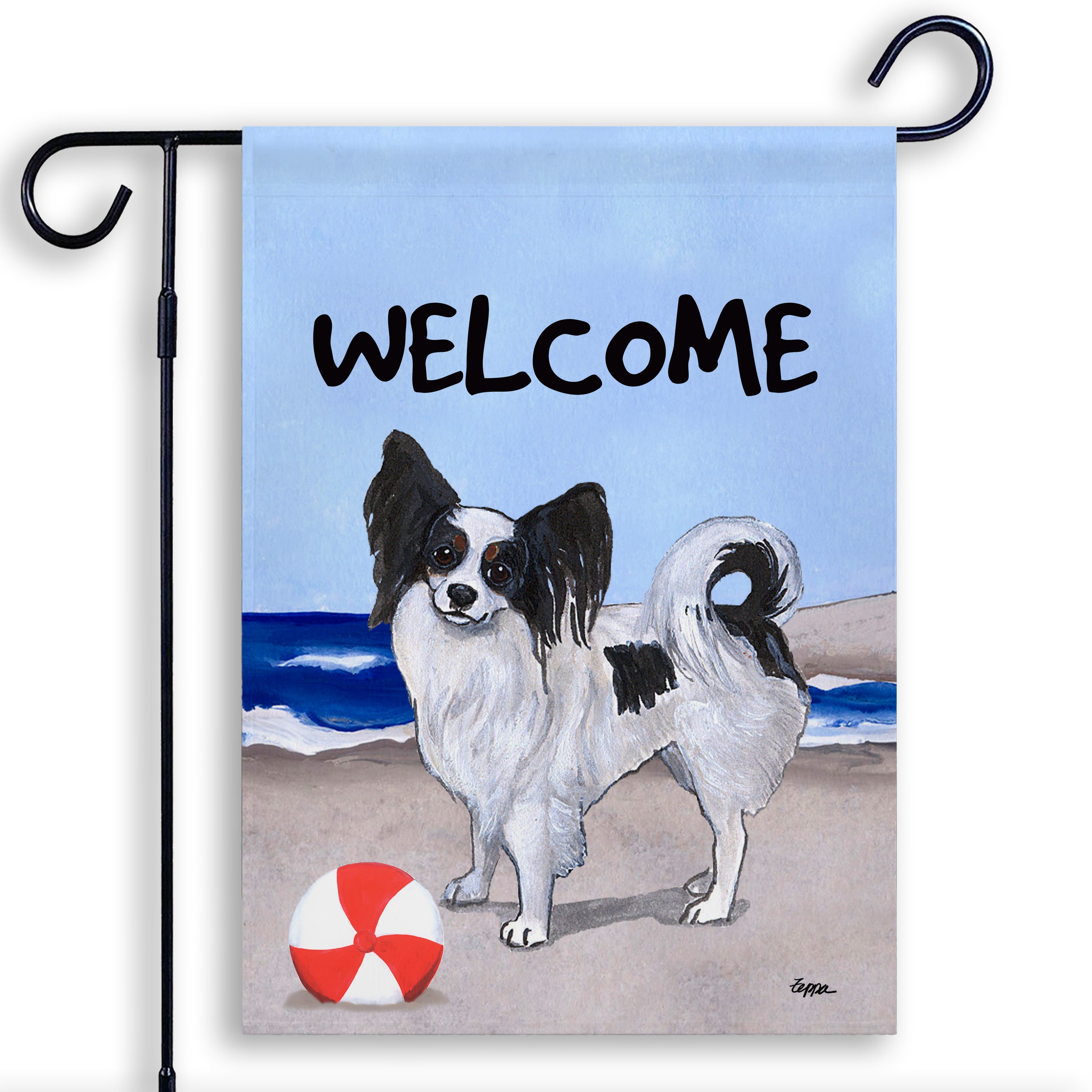 Papillon Garden Flag