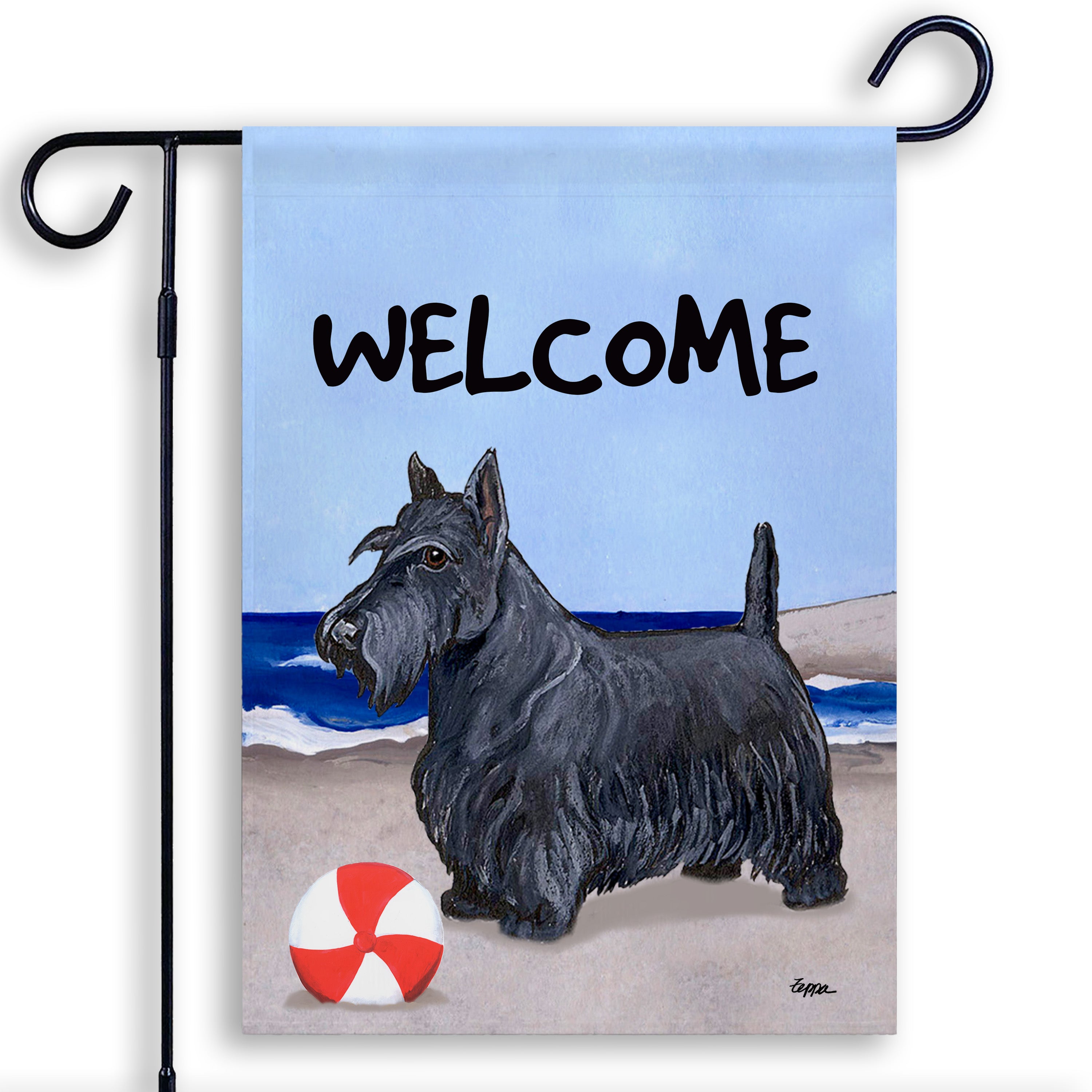 Scottish Terrier Garden Flag