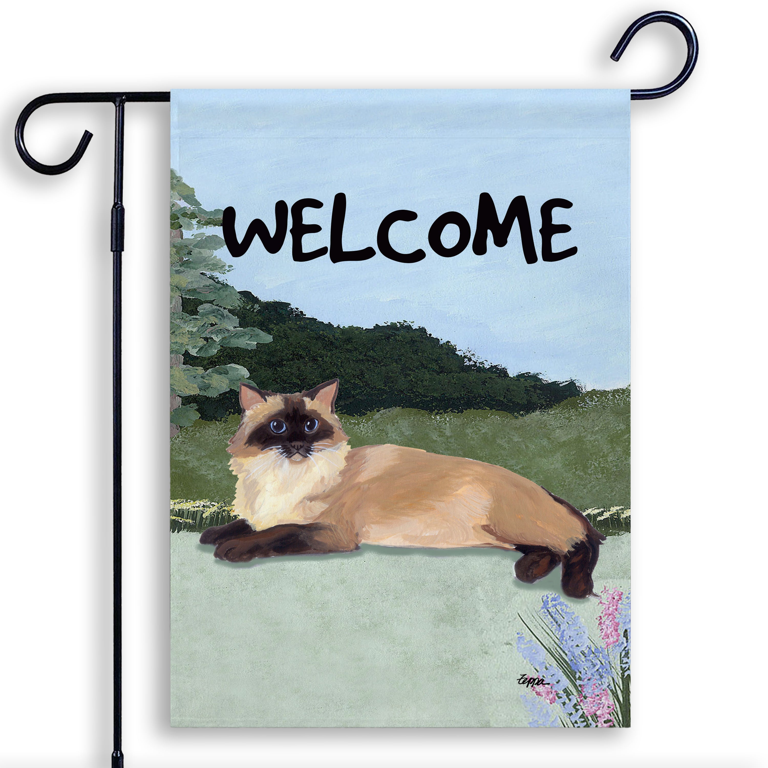 Rag Doll Cat Garden Flag