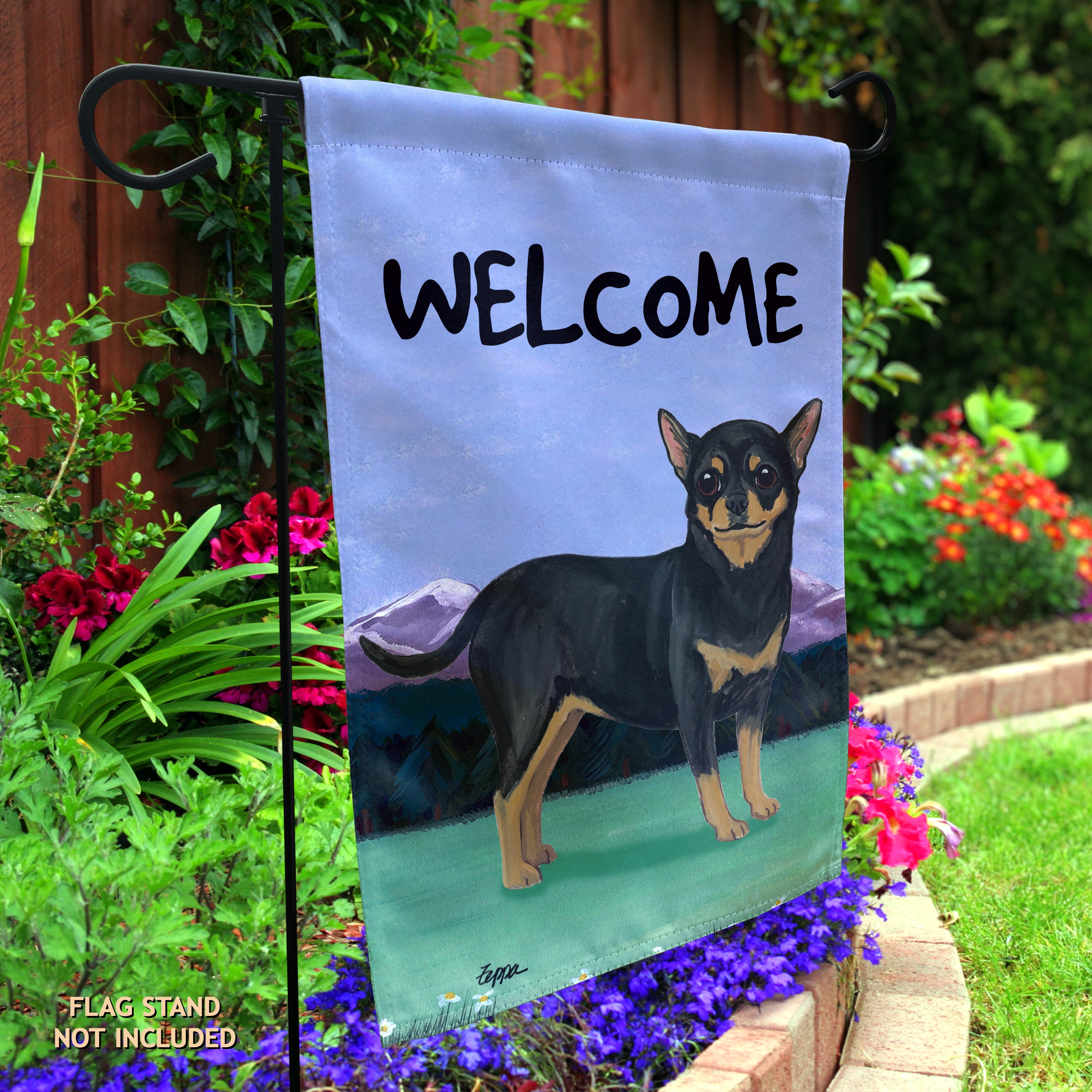 Chihuahua Garden Flag