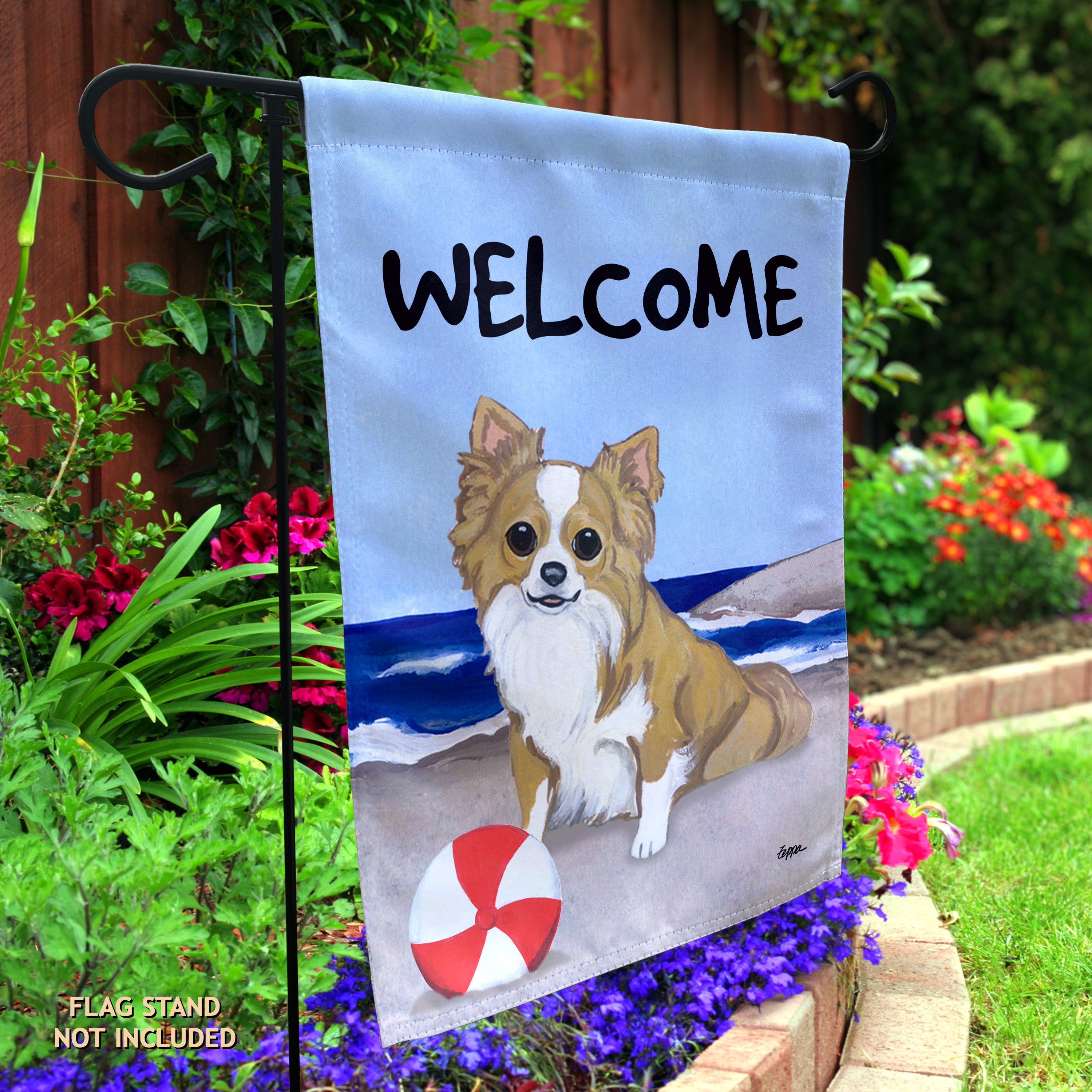 Chihuahua Garden Flag