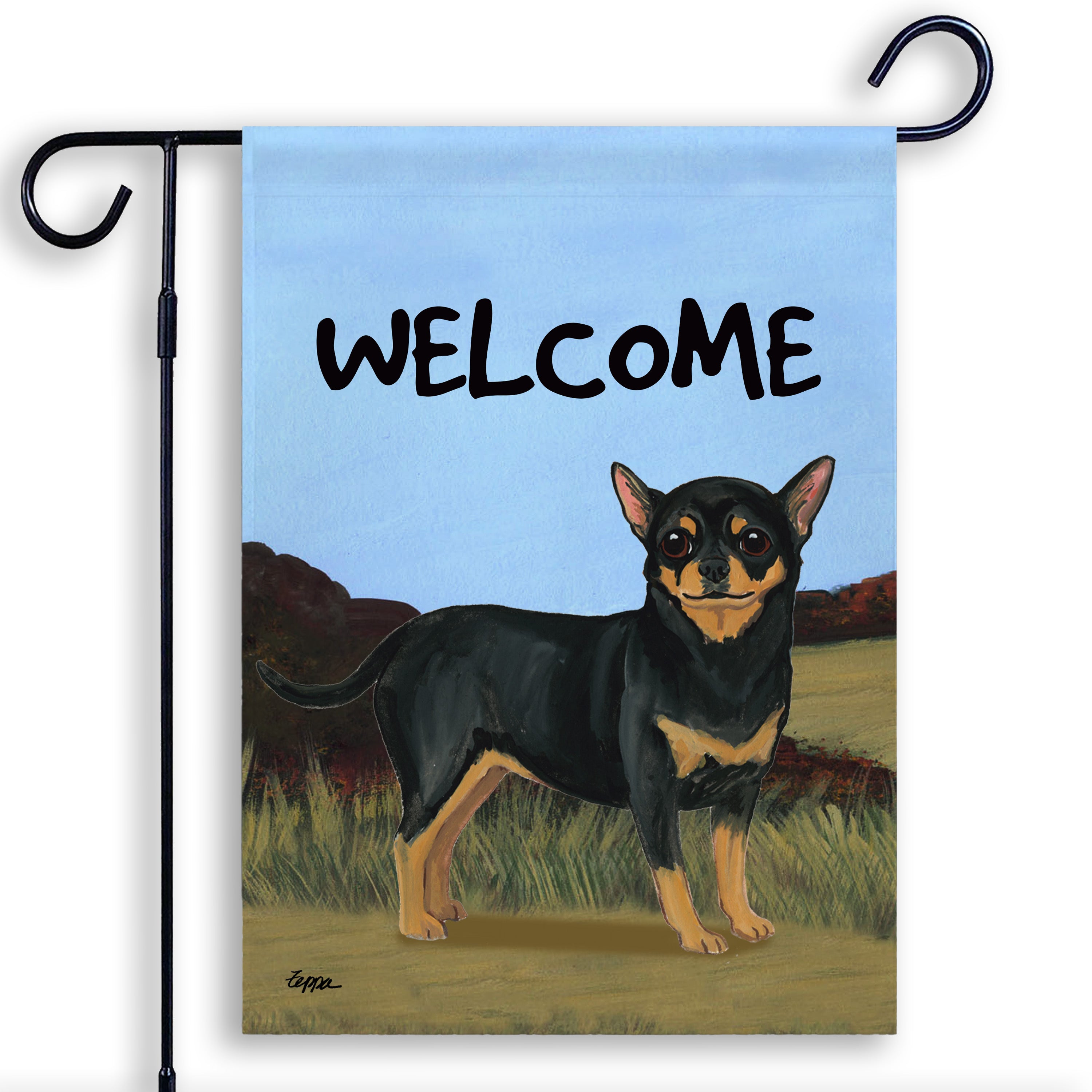 Chihuahua Garden Flag