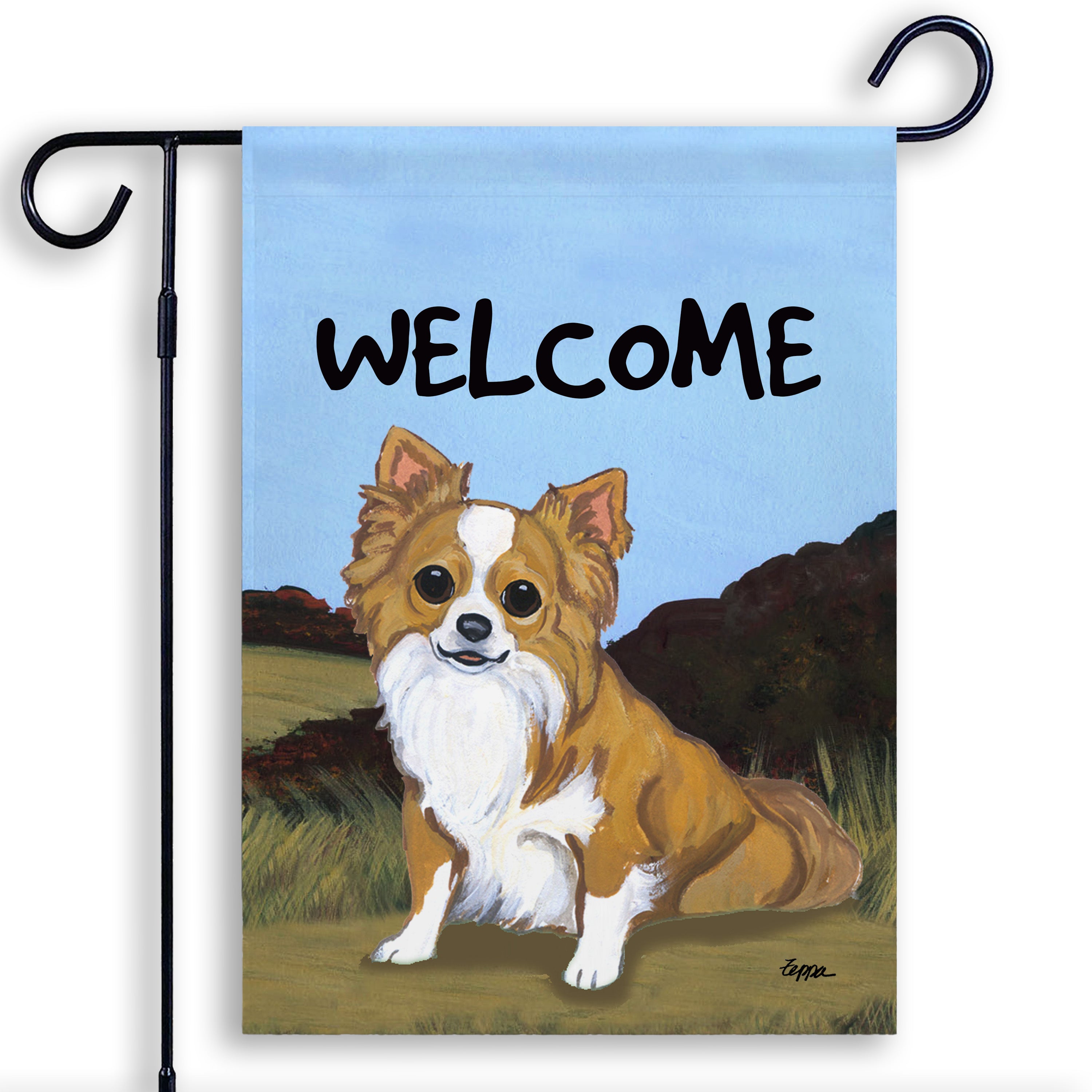 Chihuahua Garden Flag