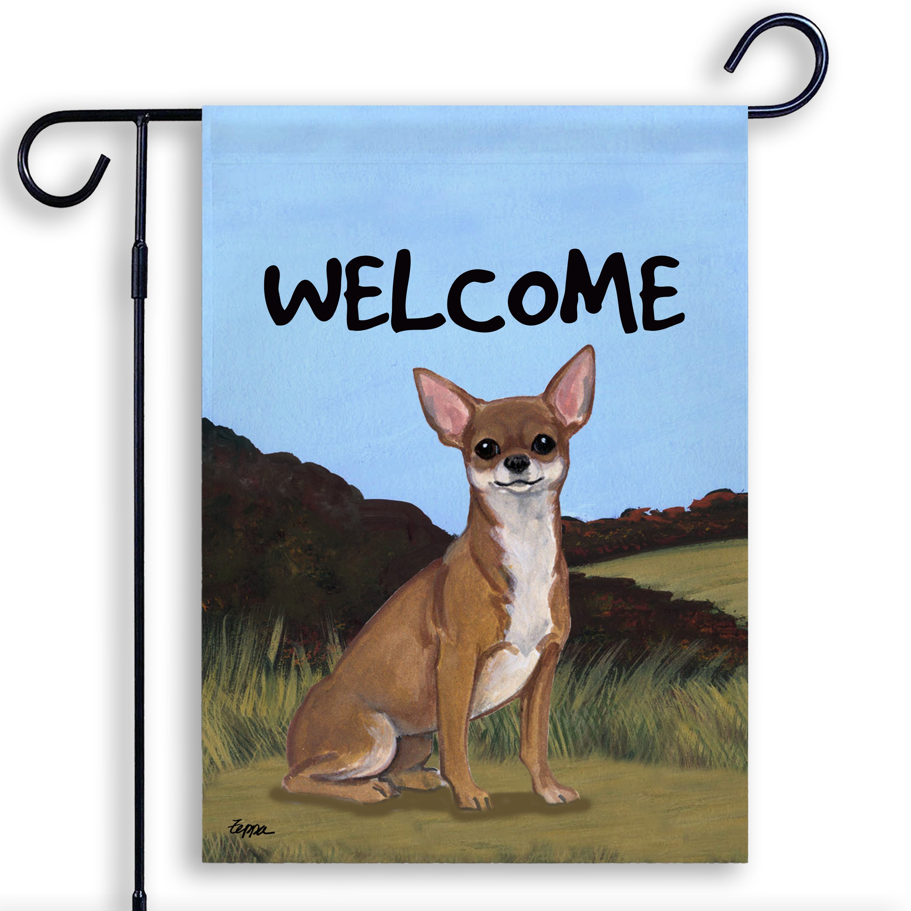 Chihuahua Garden Flag