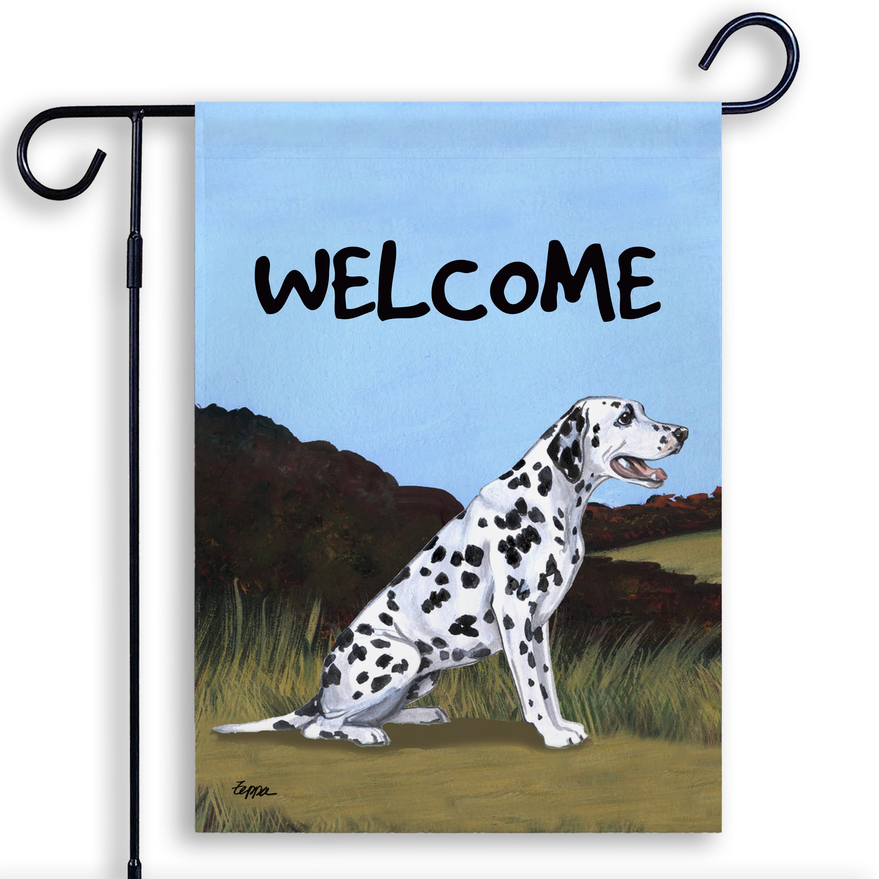 Dalmatian Garden Flag