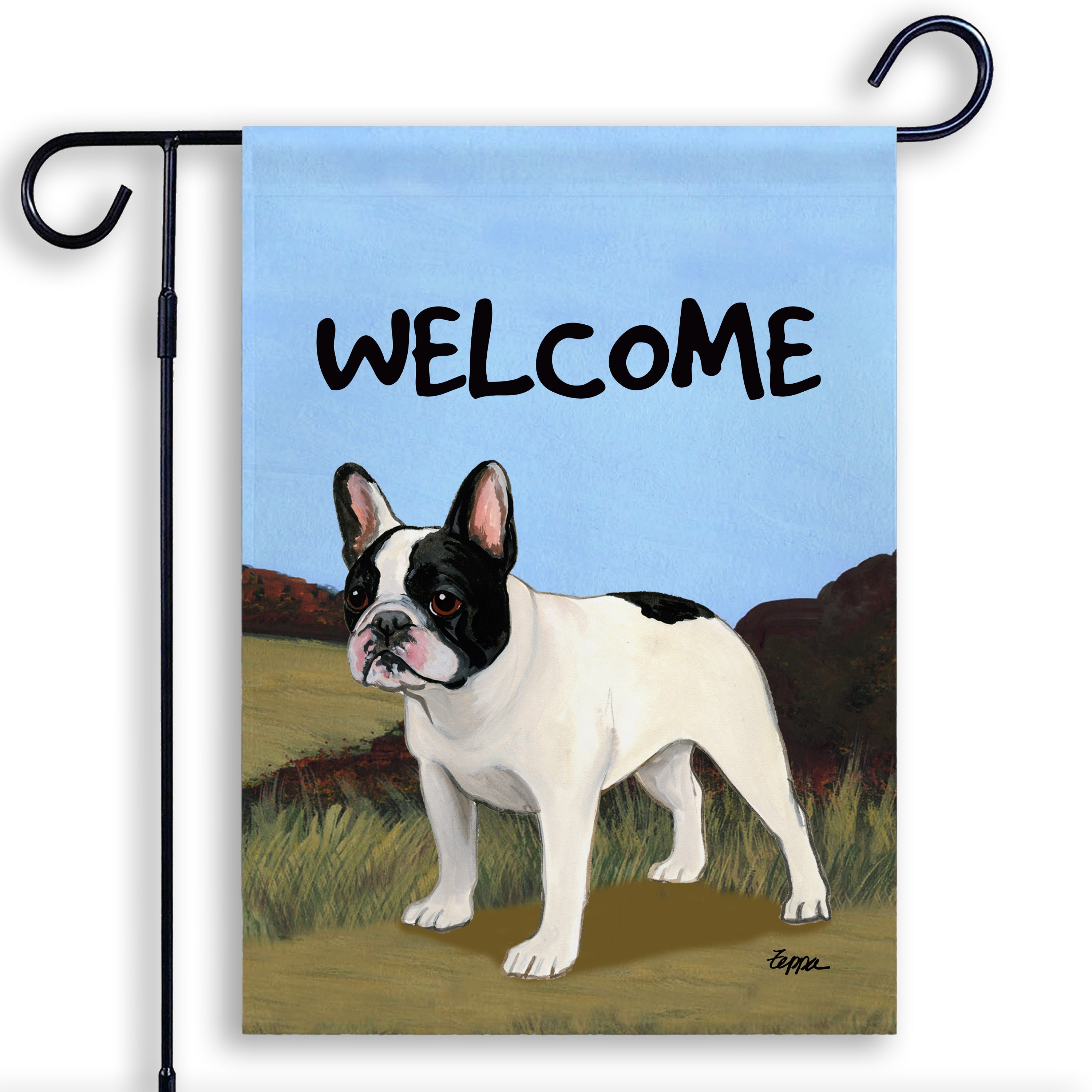 French Bulldog Garden Flag