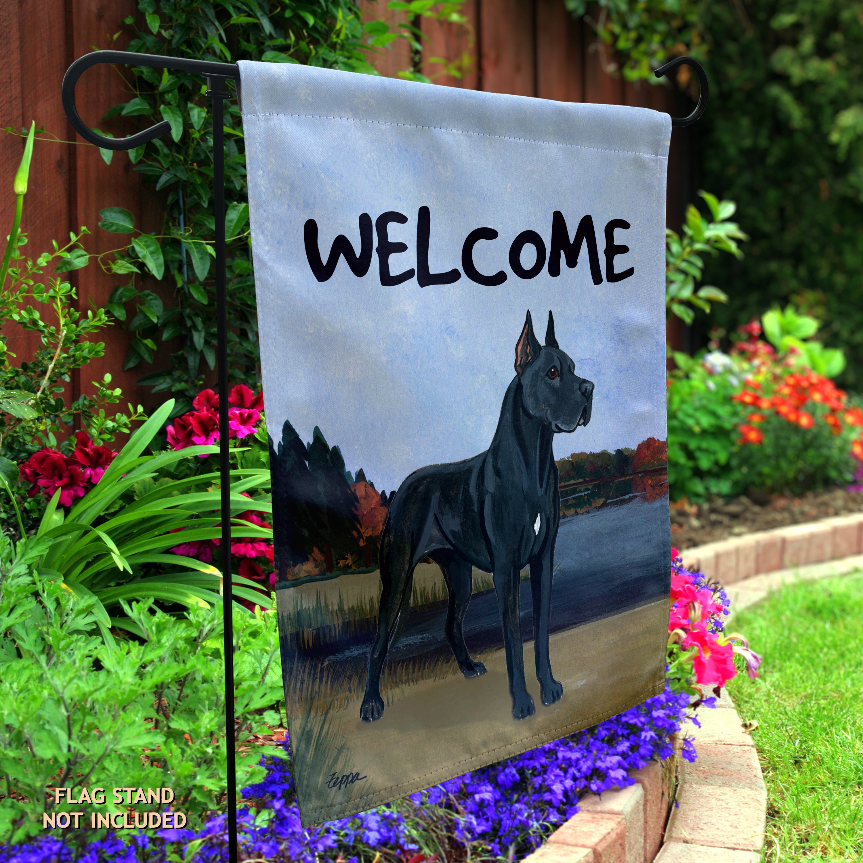 Great Dane Garden Flag