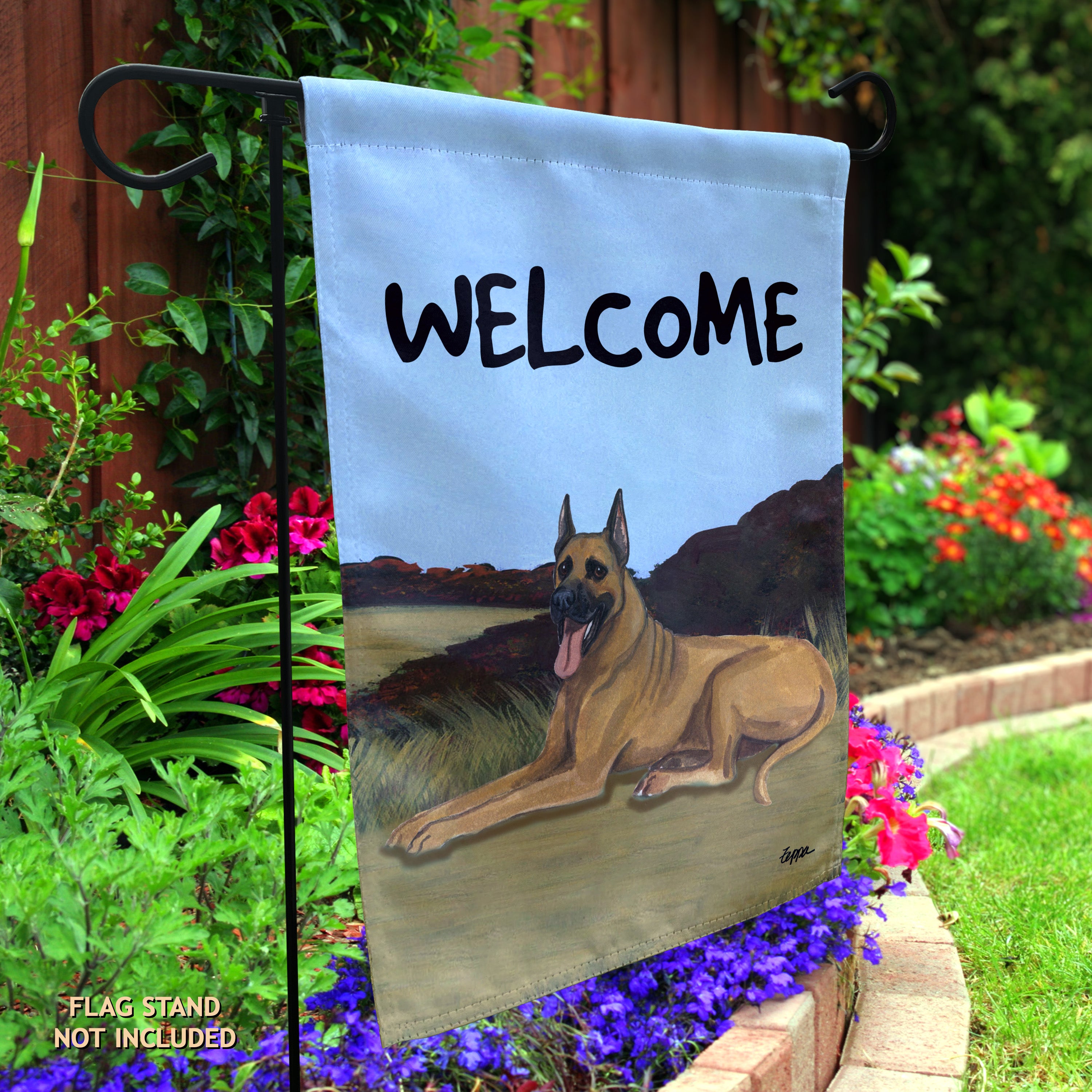 Great Dane Garden Flag