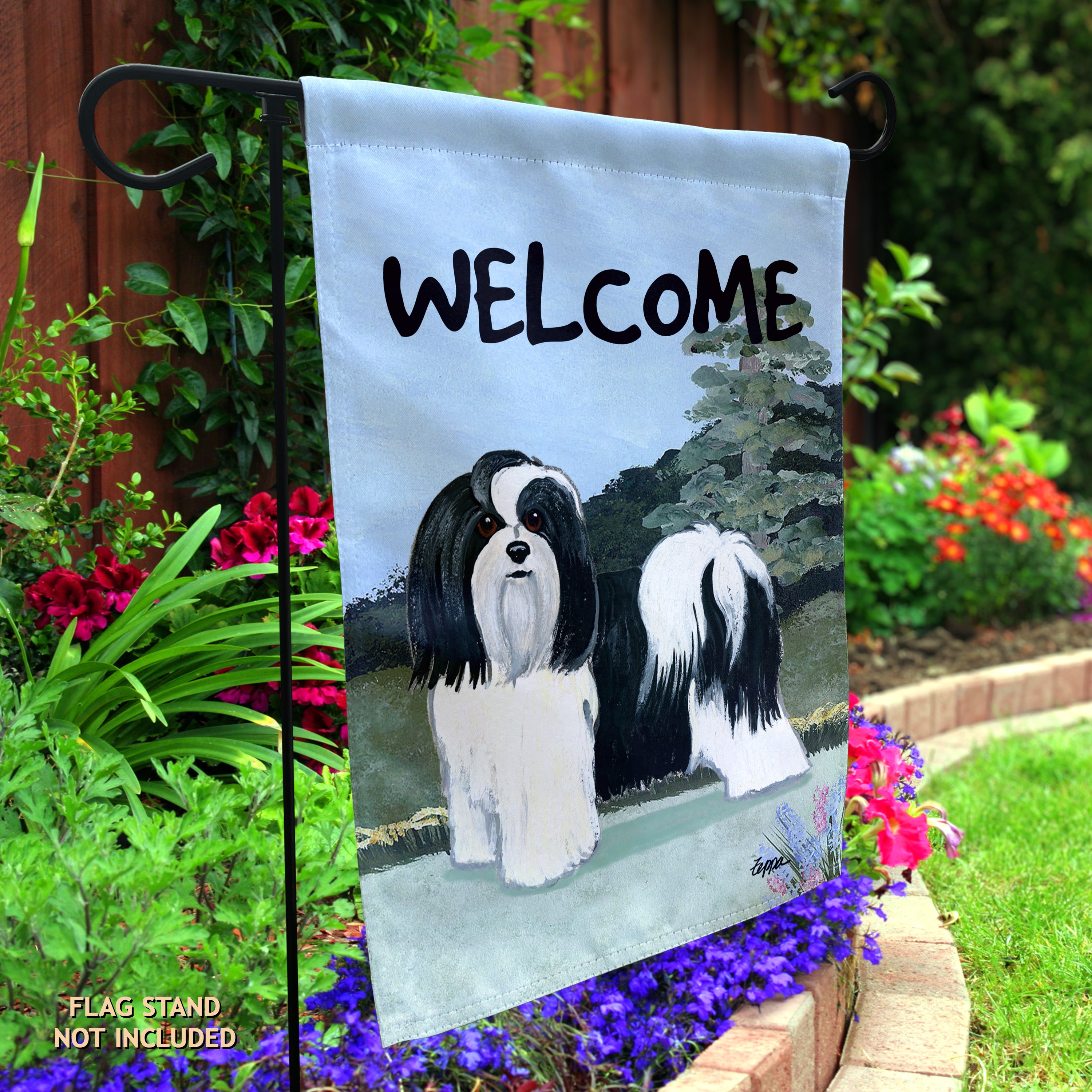 Havanese Garden Flag