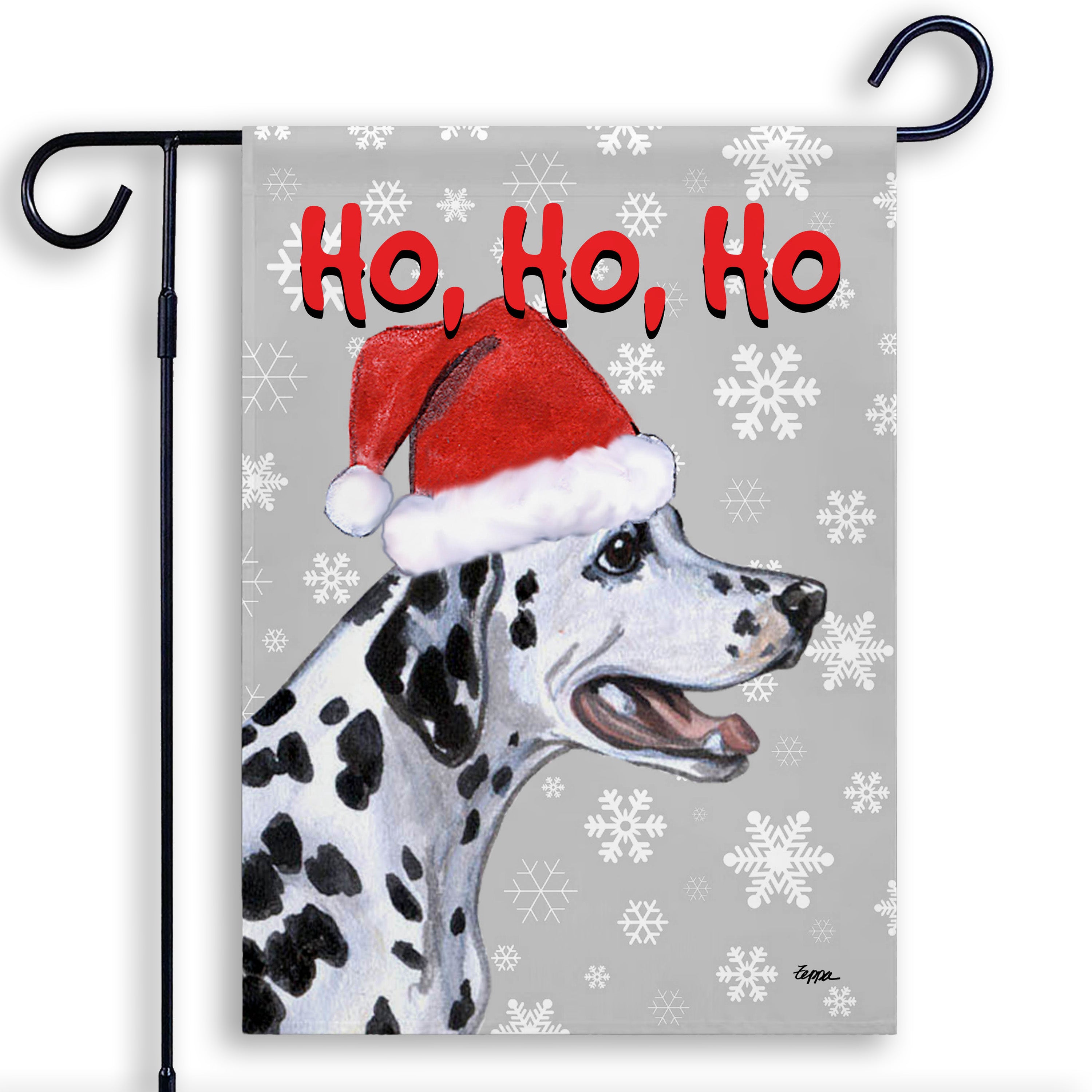 Dalmatian Christmas Garden Flag