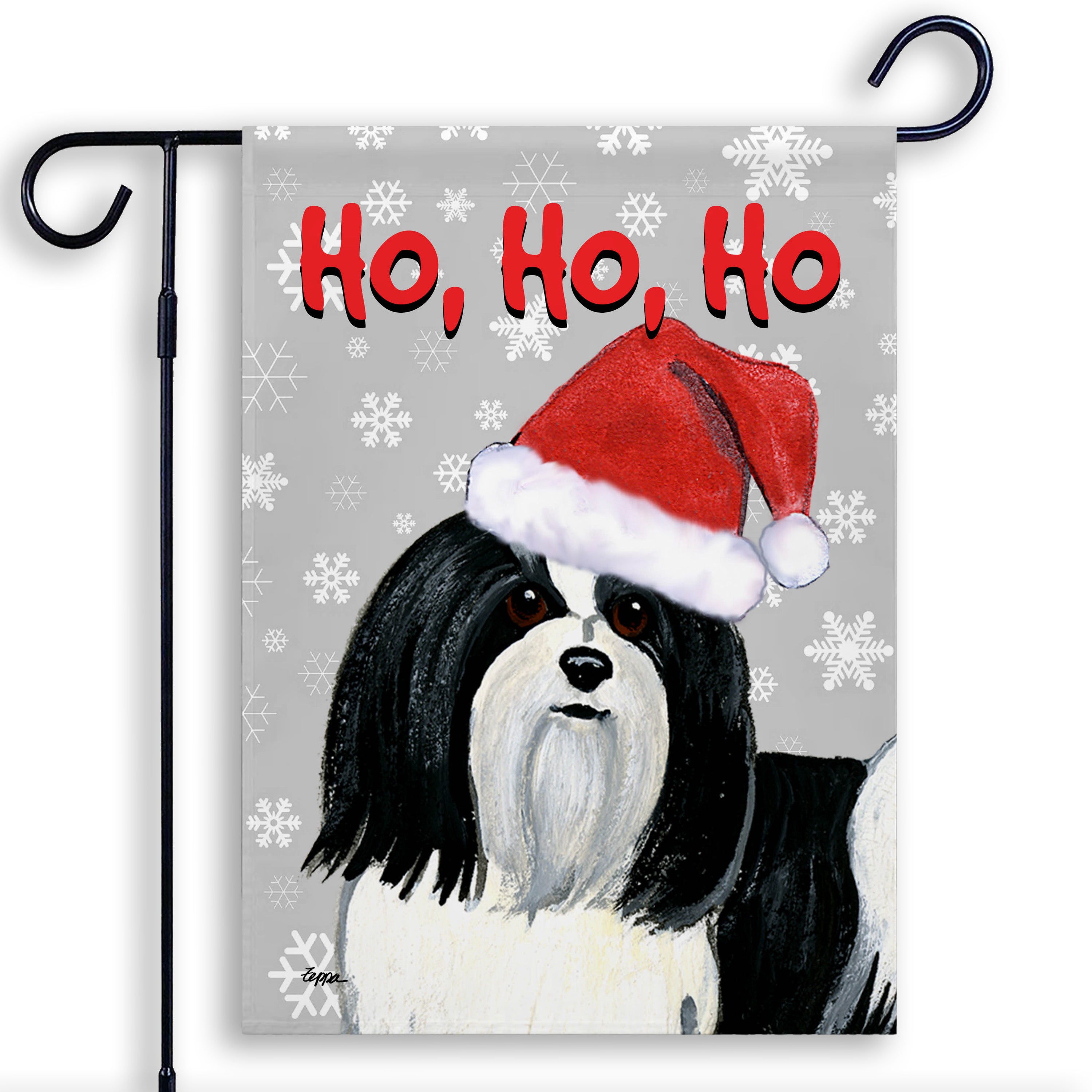 Havanese Christmas Garden Flag