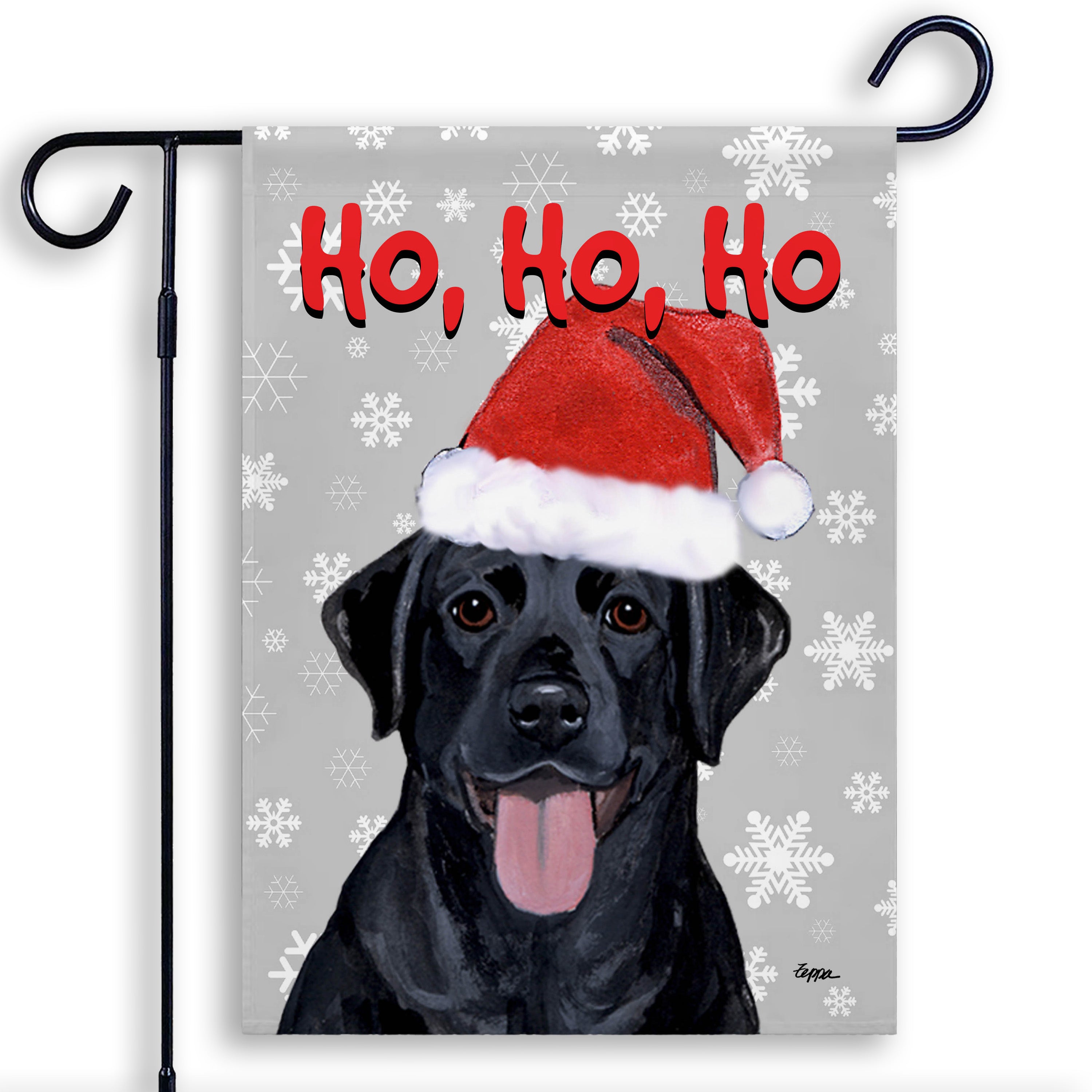Labrador Retriever Christmas Garden Flag