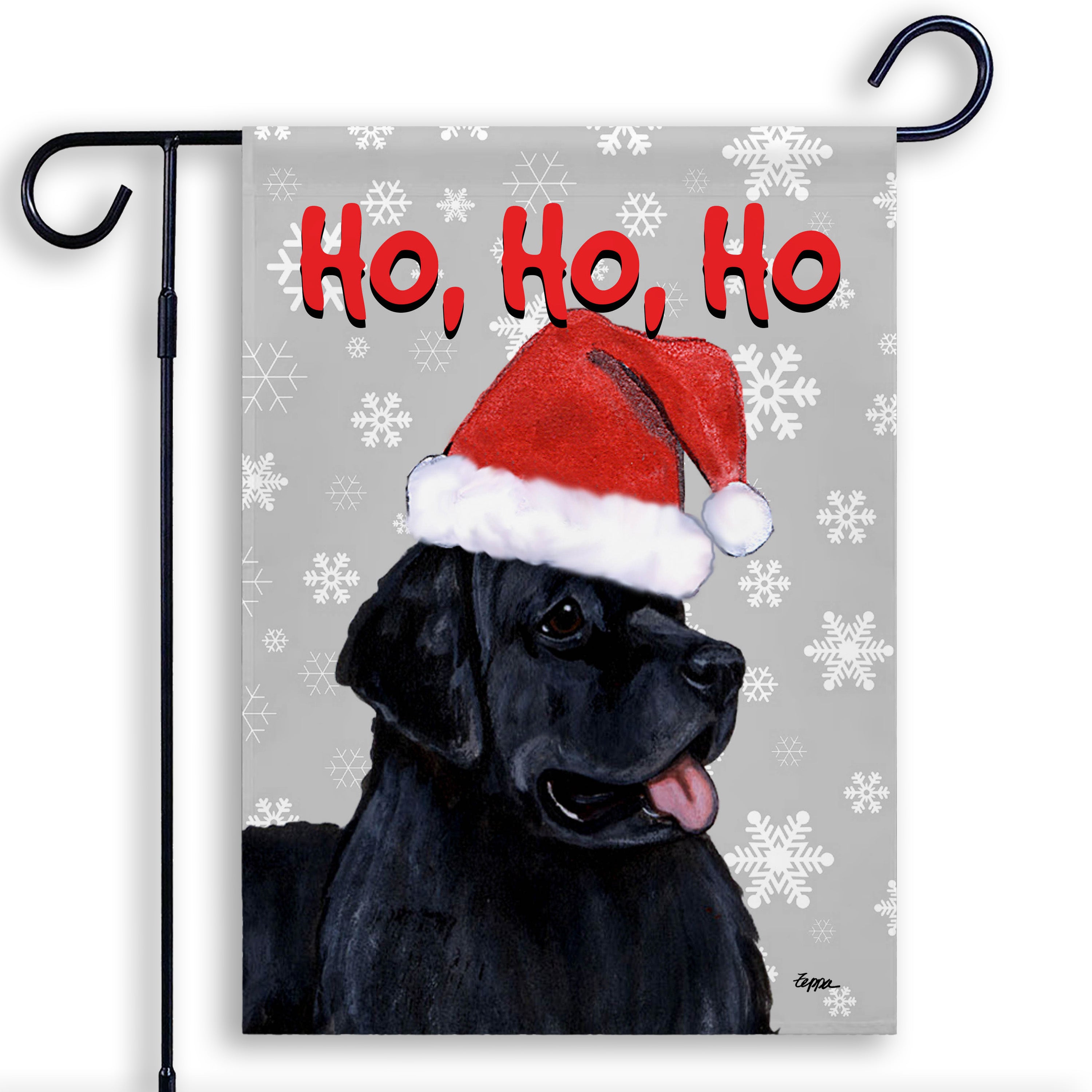 Newfoundland Christmas Garden Flag