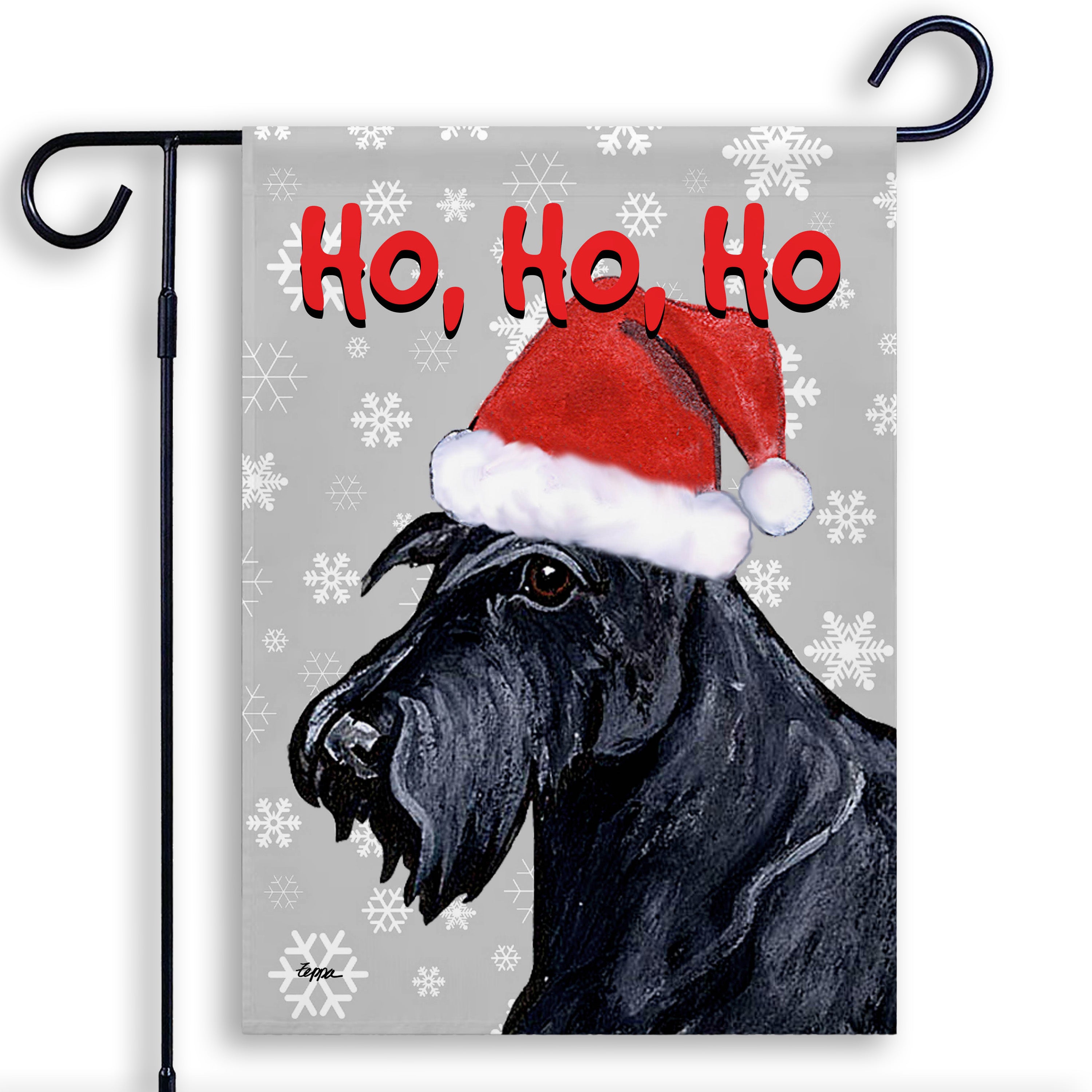 Scottish Terrier Christmas Garden Flag