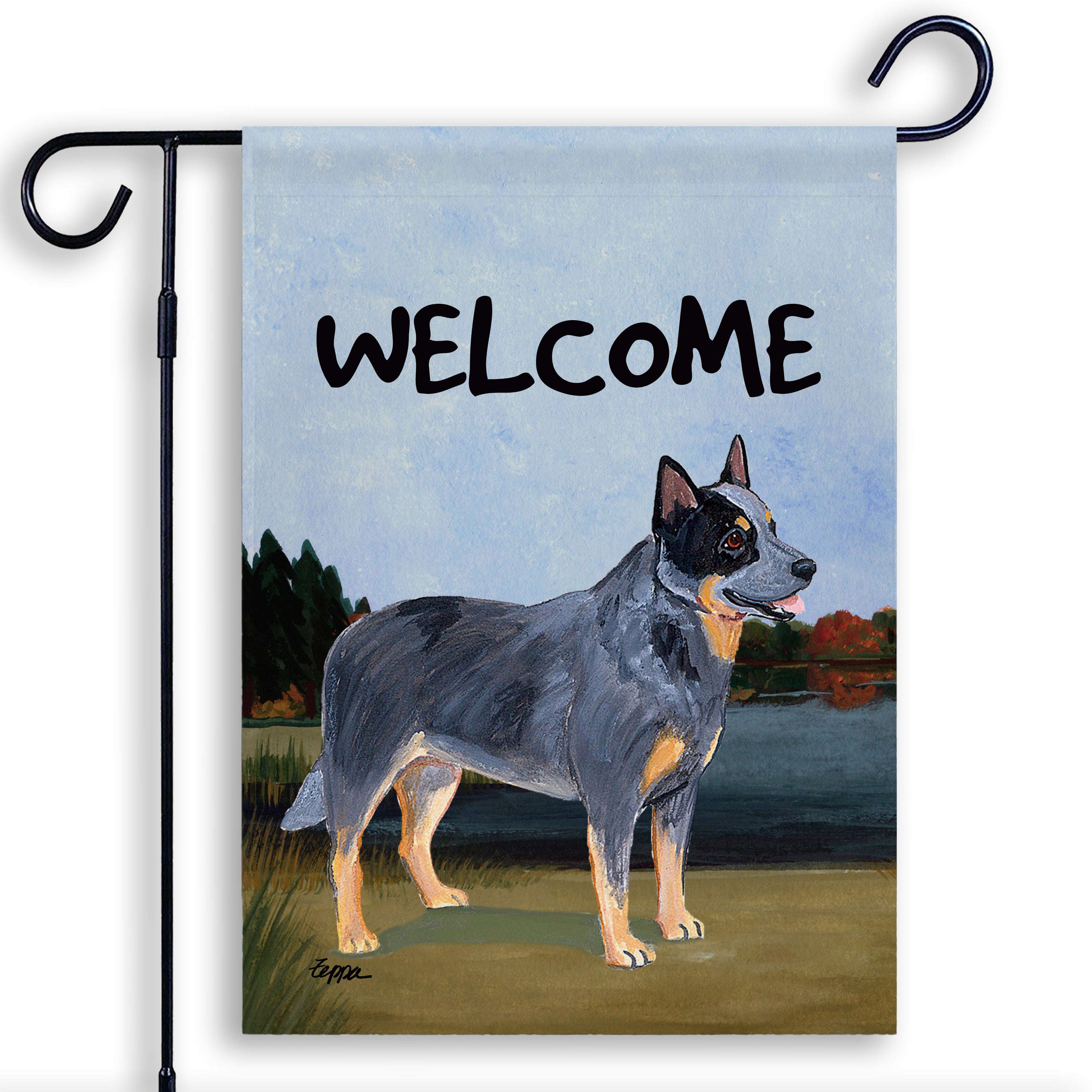 Australian Cattle Dog Garden Flag