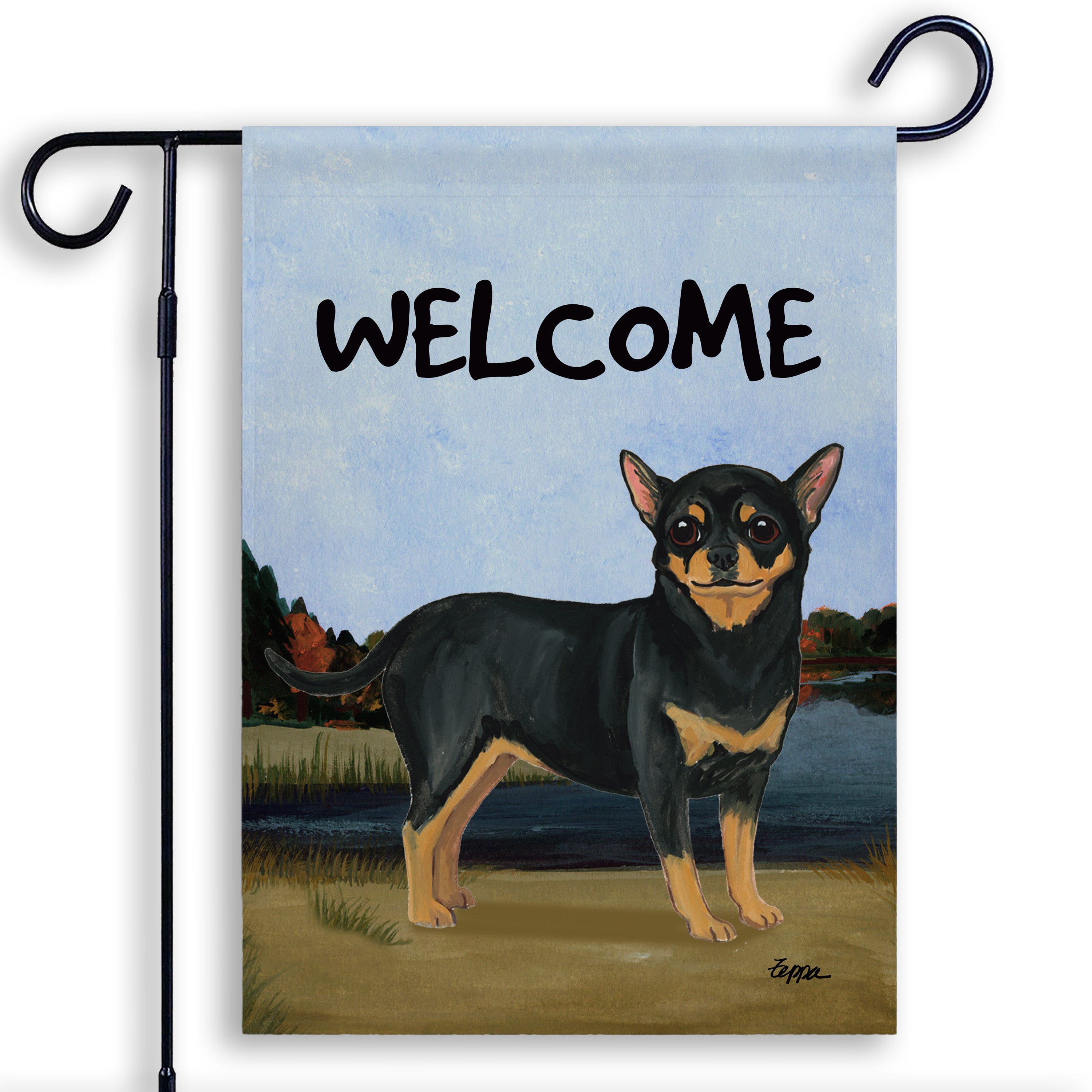 Chihuahua Garden Flag