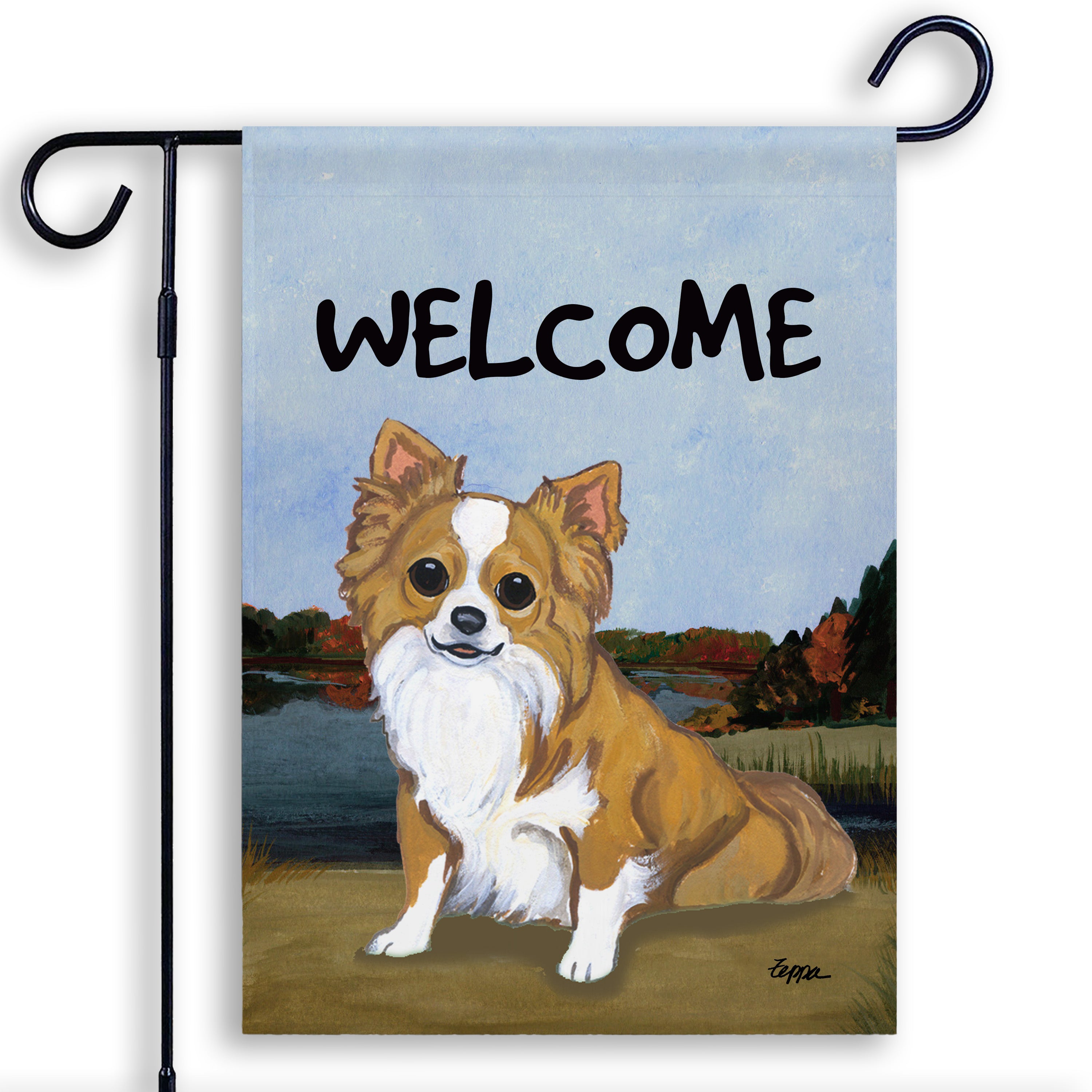 Chihuahua Garden Flag