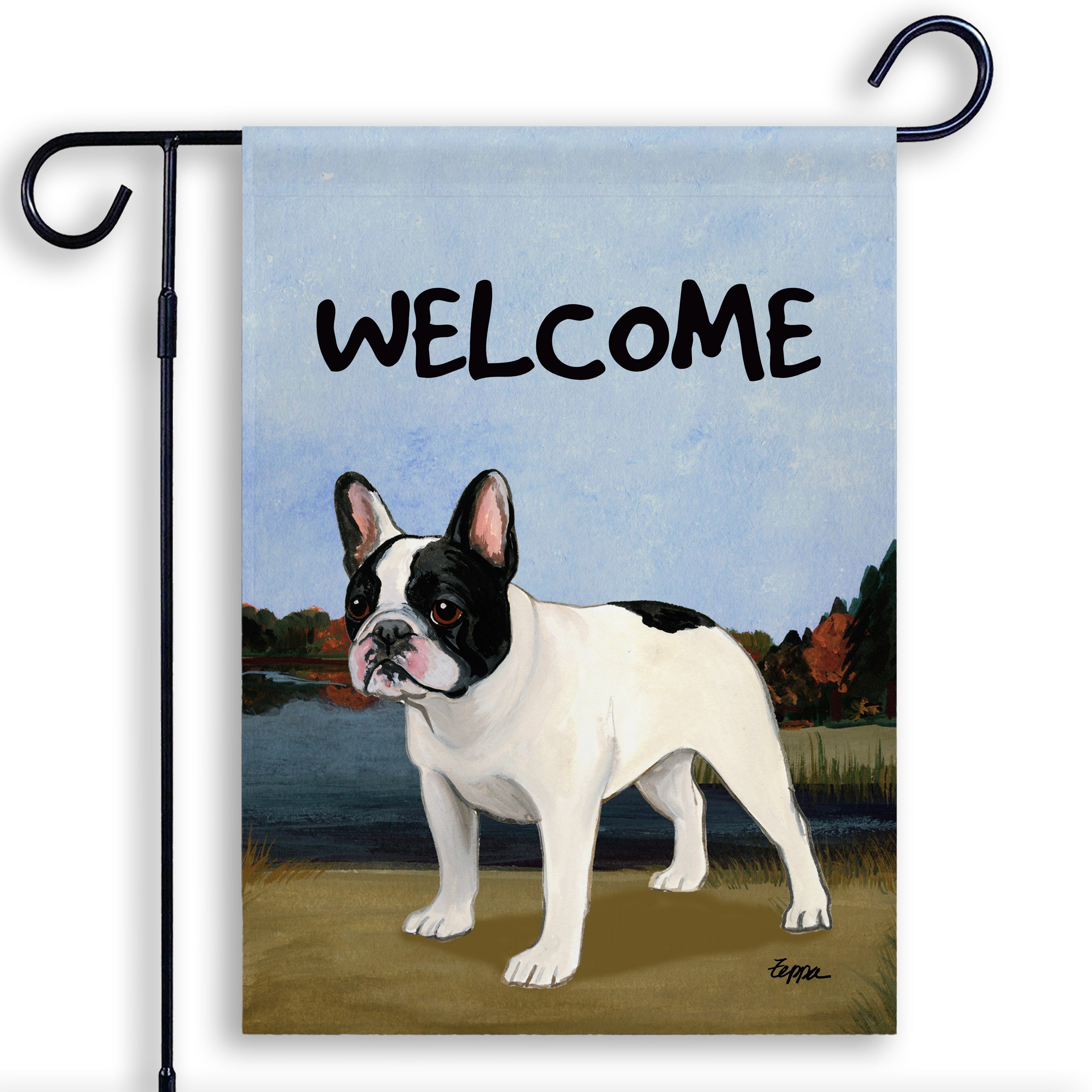 French Bulldog Garden Flag