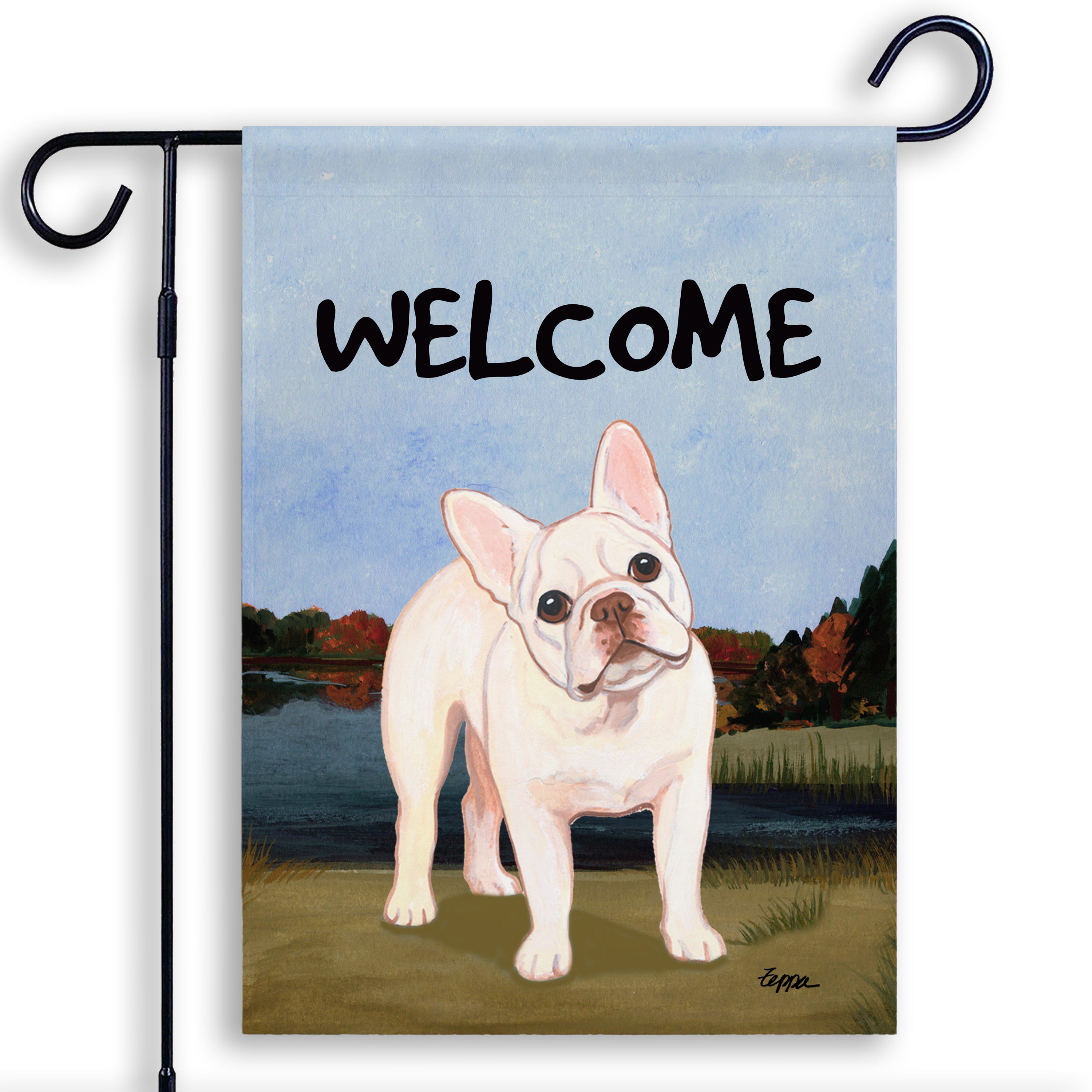 French Bulldog Garden Flag