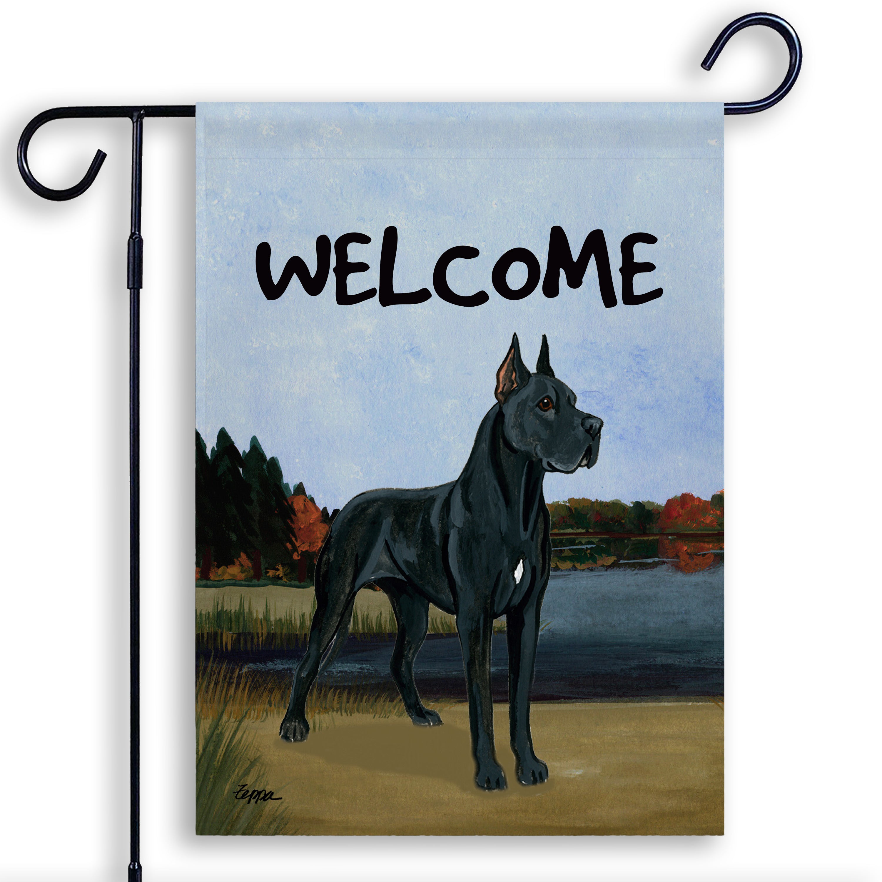 Great Dane Garden Flag